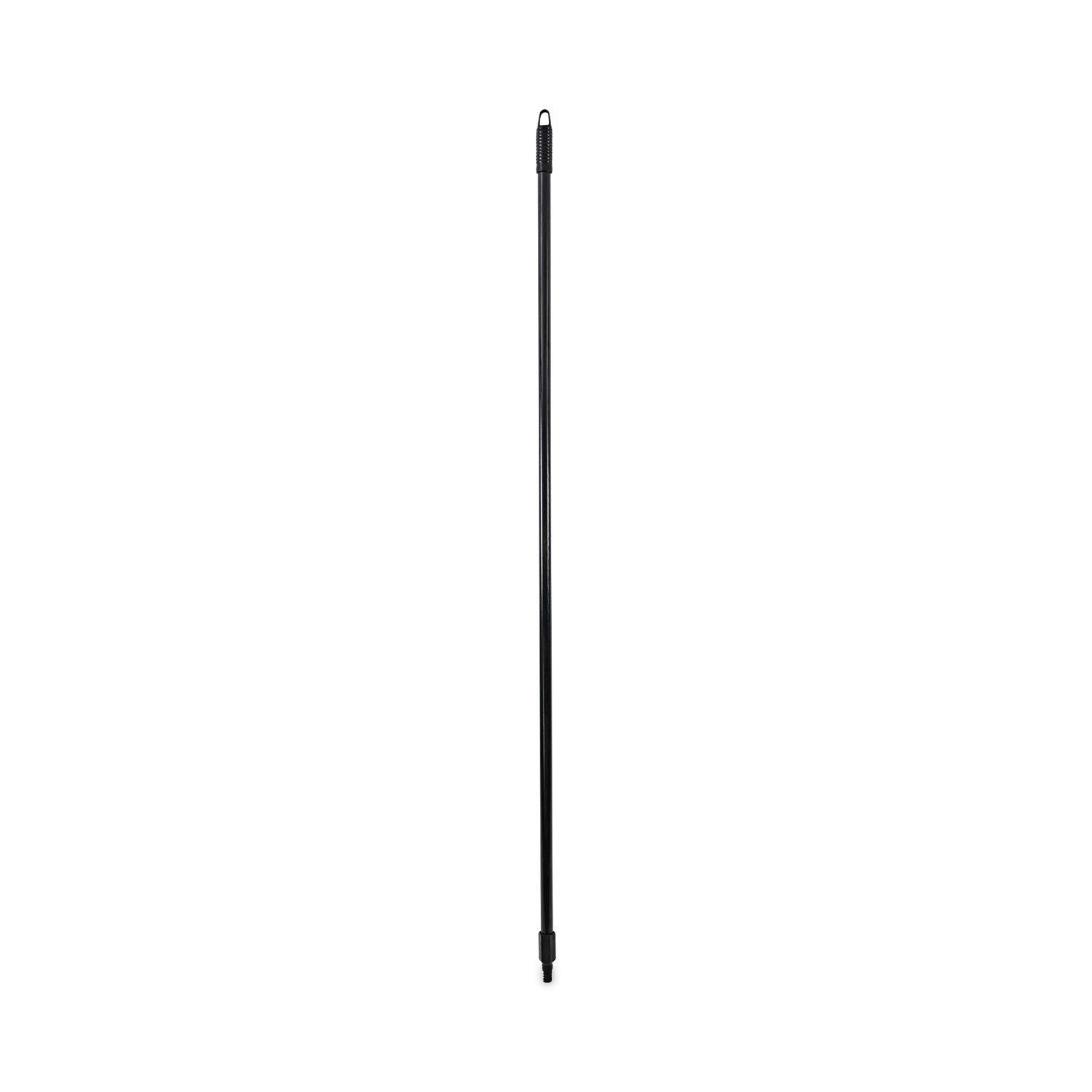 fiberglass-broom-handle-nylon-plastic-threaded-end-1-dia-x-60-black_bwk636 - 1