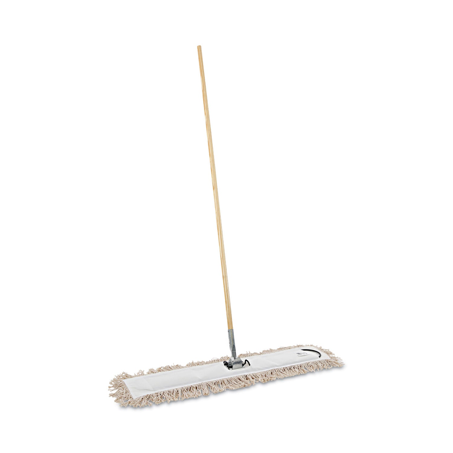 cotton-dry-mopping-kit-36-x-5-natural-cotton-head-60-natural-wood-handle_bwkm365c - 1