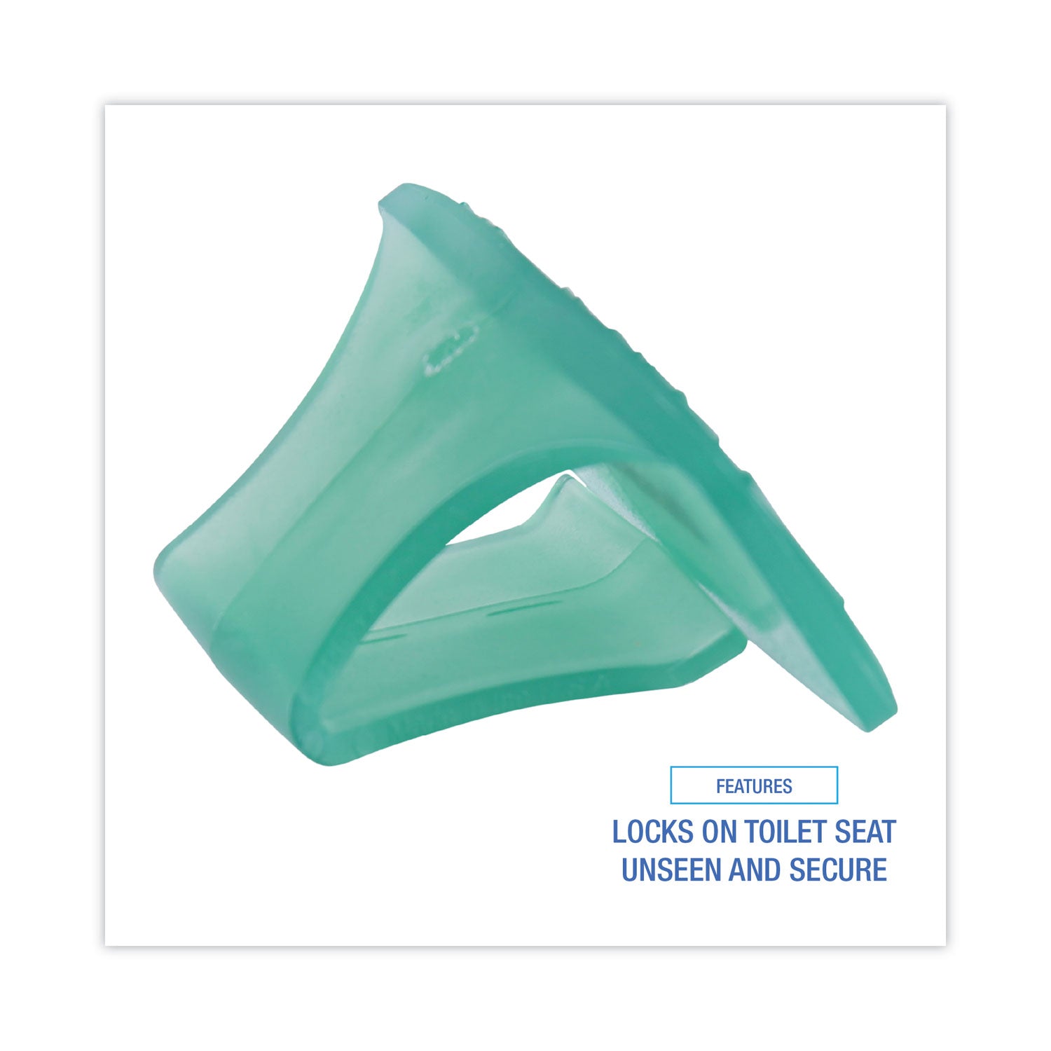 Bowl Clip, Cucumber Melon Scent, Green, 72/Carton