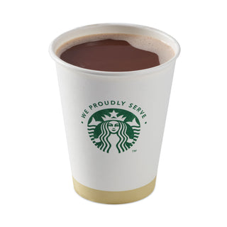 Hot Cups, 12 oz, White with Green Starbucks Logo, 1,000/Carton