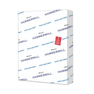 Copy Plus Print Paper, 92 Bright, 3-Hole, 20 lb Bond Weight, 8.5 x 11, White, 500 Sheets/Ream, 10 Reams/Carton
