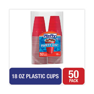 easy-grip-disposable-plastic-party-cups-18-oz-red-50-pack-8-packs-carton_rfpc21895 - 5