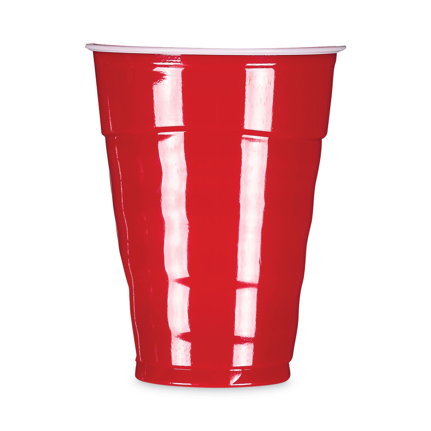 easy-grip-disposable-plastic-party-cups-18-oz-red-50-pack-8-packs-carton_rfpc21895 - 1