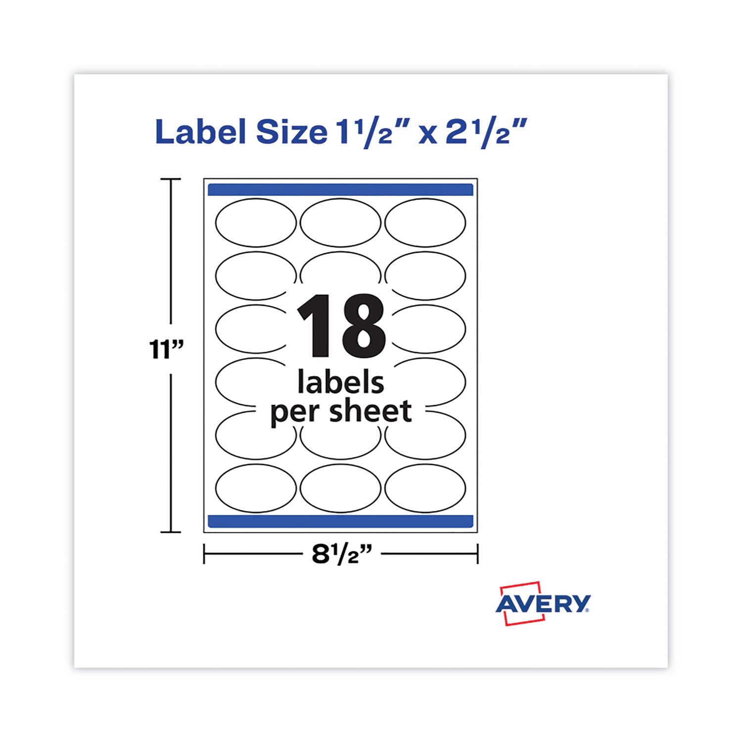 Laser/Inkjet Media Labels, Inkjet/Laser Printers, 1.5 x 2.5, White, 18 Labels/Sheet, 25 Sheets/Pack