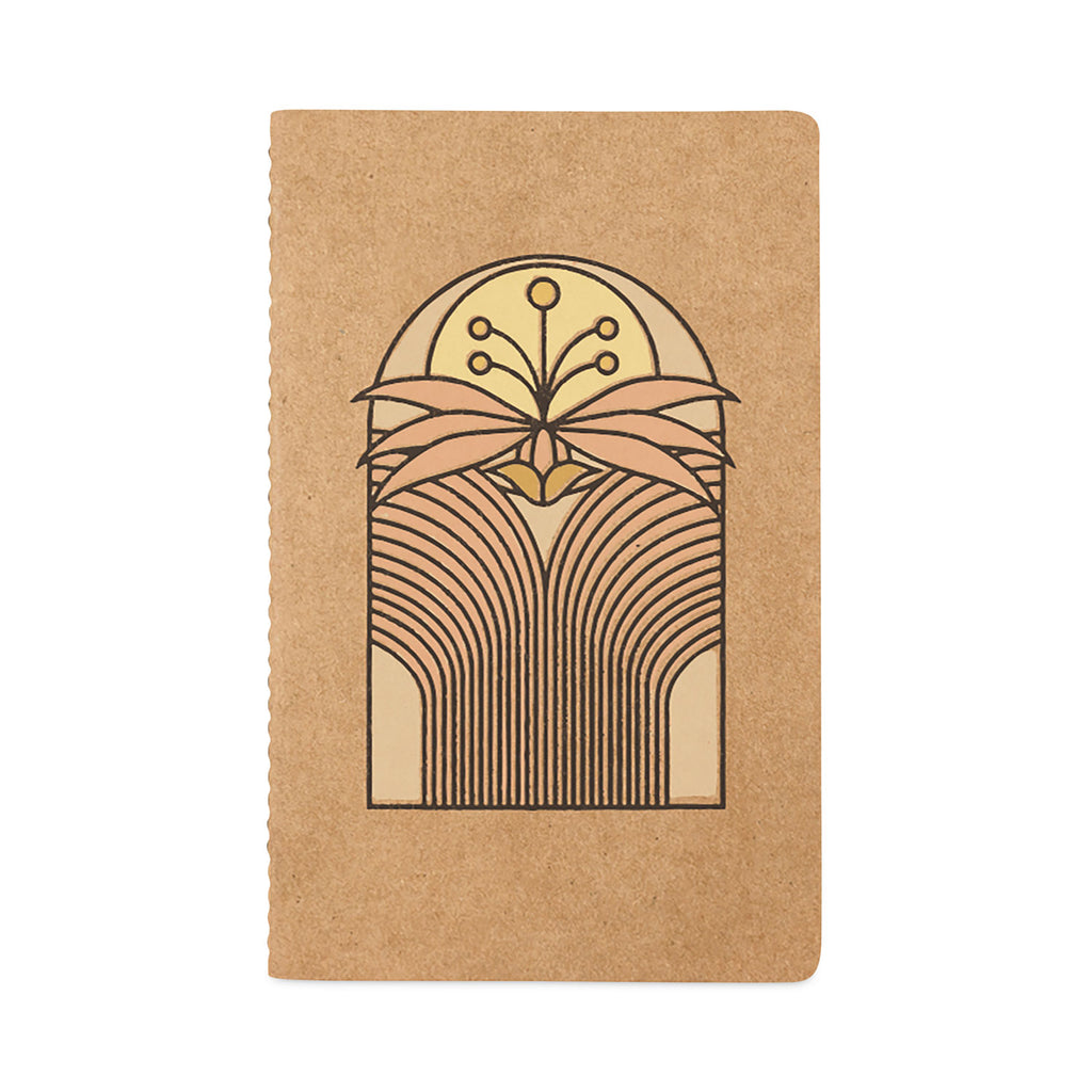 kraft-layflat-softcover-notebook-desert-bloom-artwork-medium-college-rule-desert-sand-multicolor-cover-72-8-x-5-sheets_dnkklc1166kl - 1