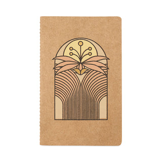 kraft-layflat-softcover-notebook-desert-bloom-artwork-medium-college-rule-desert-sand-multicolor-cover-72-8-x-5-sheets_dnkklc1166kl - 1