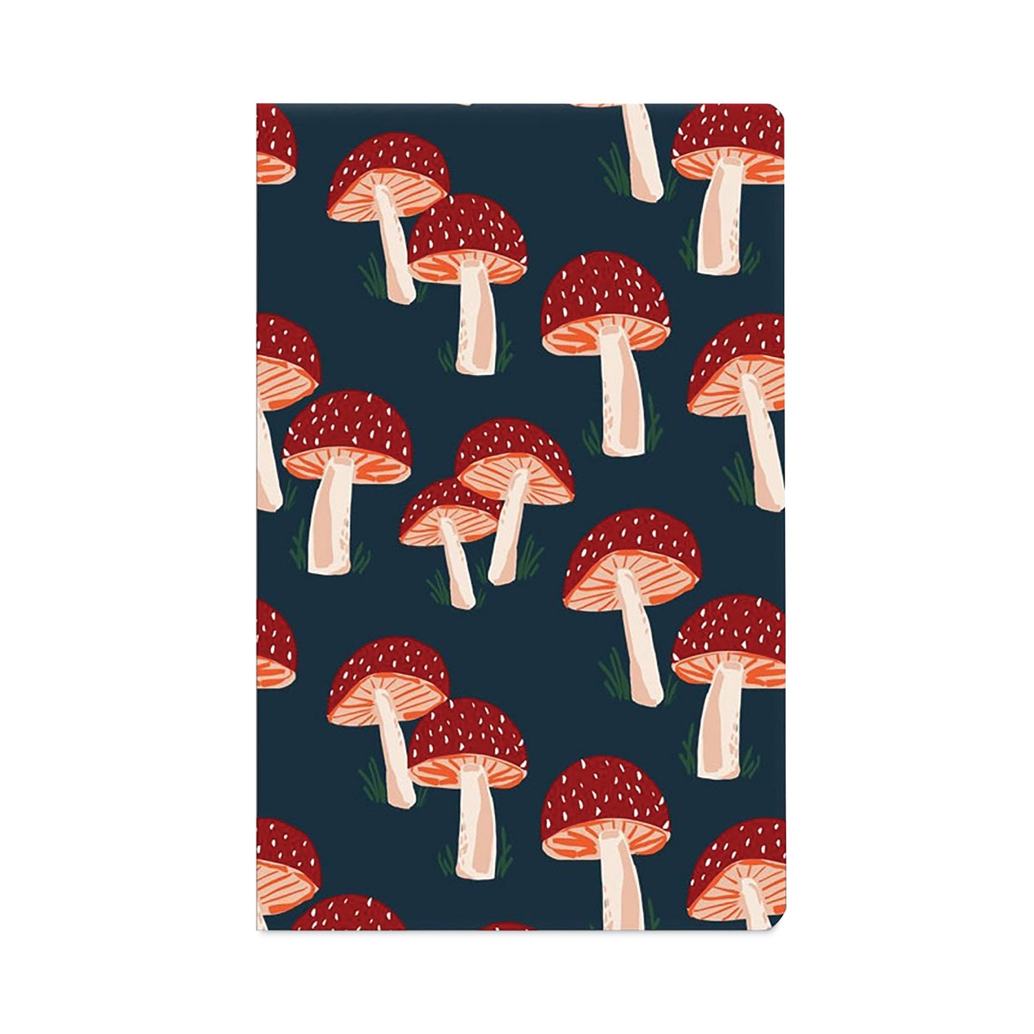 classic-layflat-softcover-notebook-mushroom-artwork-medium-college-rule-navy-blue-multicolor-cover-72-8-x-5-sheets_dnklfc1138l - 1
