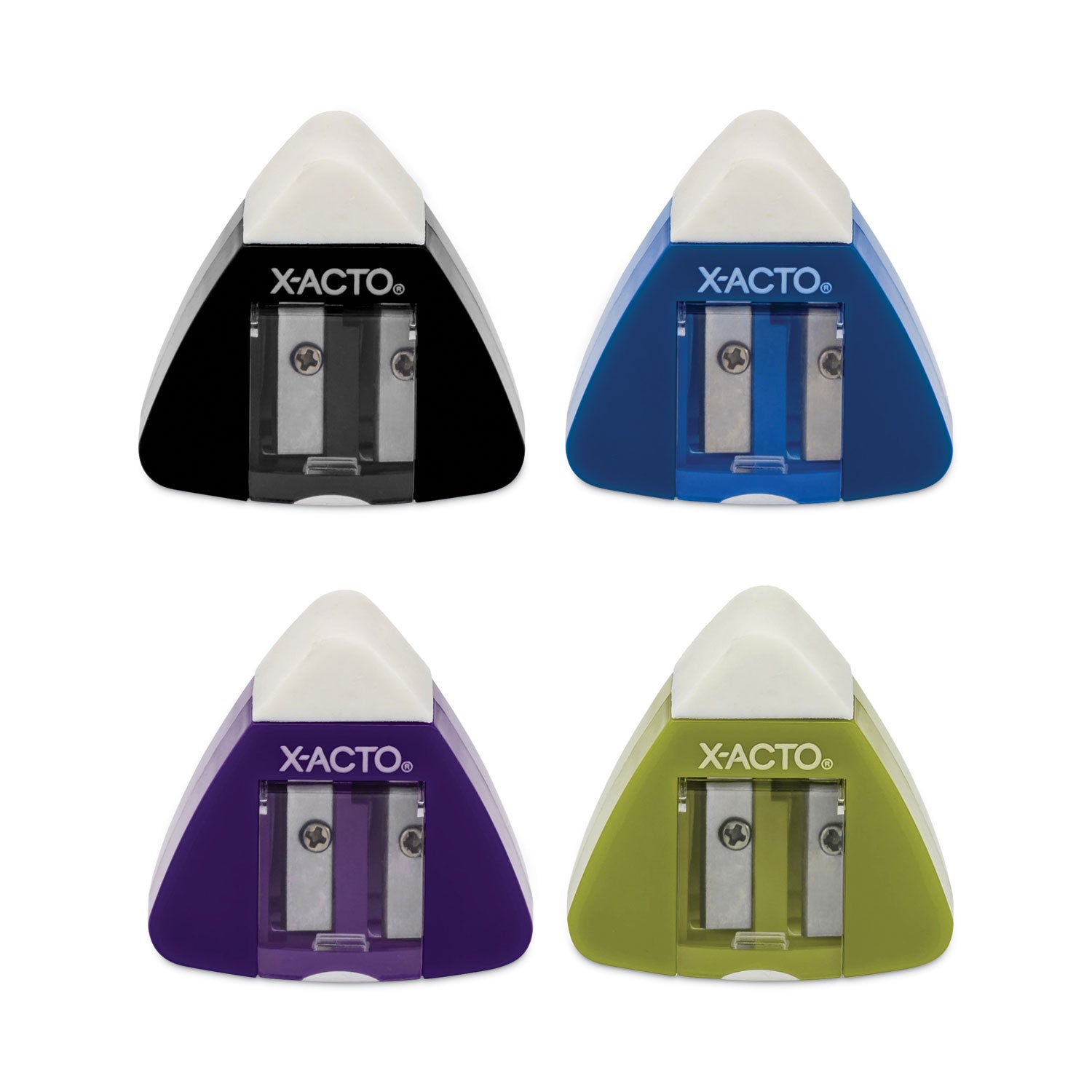 Elmer's X-Acto Pencil Sharpener with Eraser, Sold as 1 Each