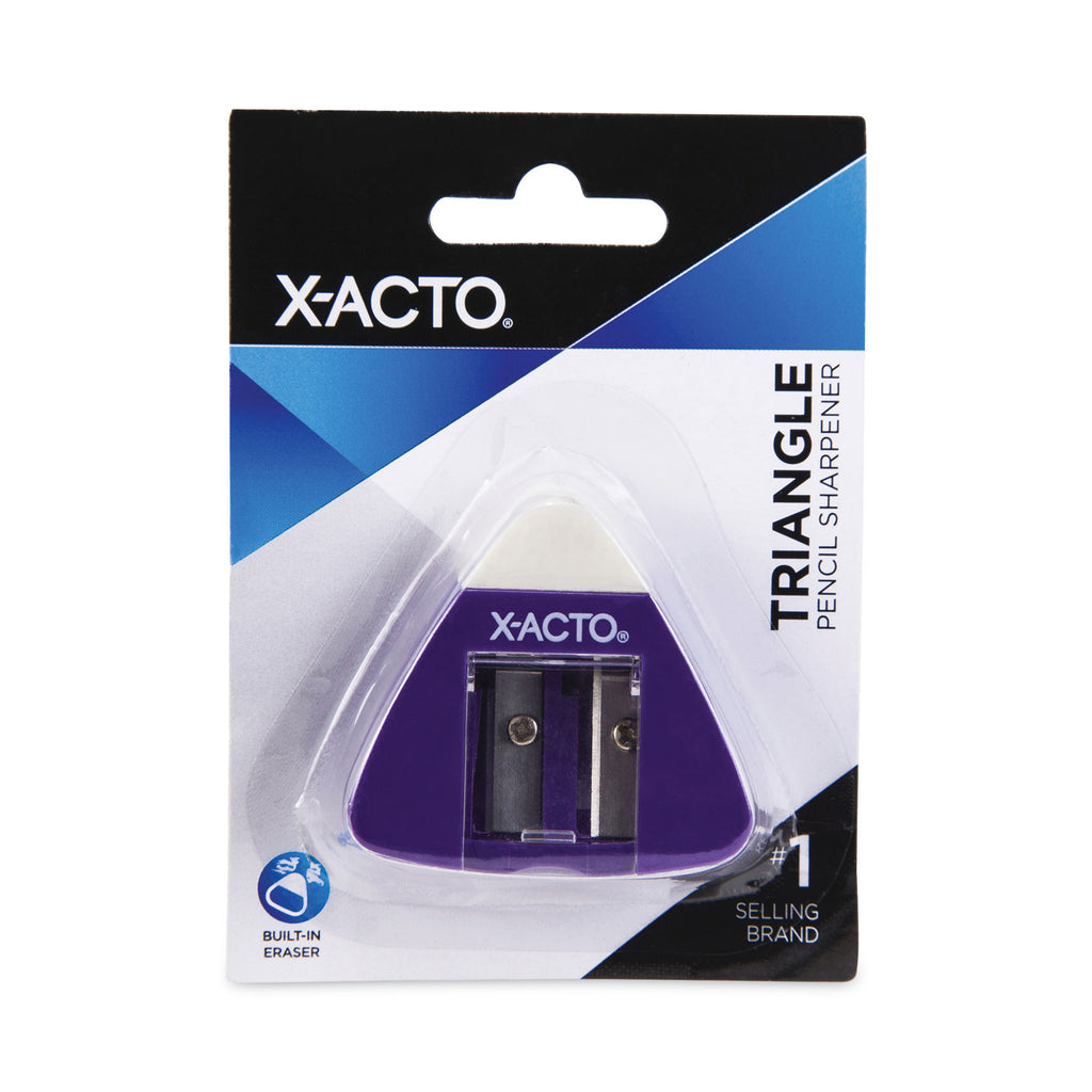 Elmer's X-Acto Pencil Sharpener with Eraser, Sold as 1 Each