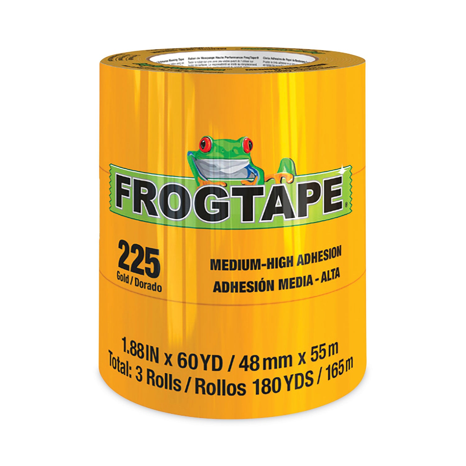 frogtape-performance-grade-masking-tape-3-core-188-x-60-yds-gold-3-pack-8-packs-carton_fga105322 - 1