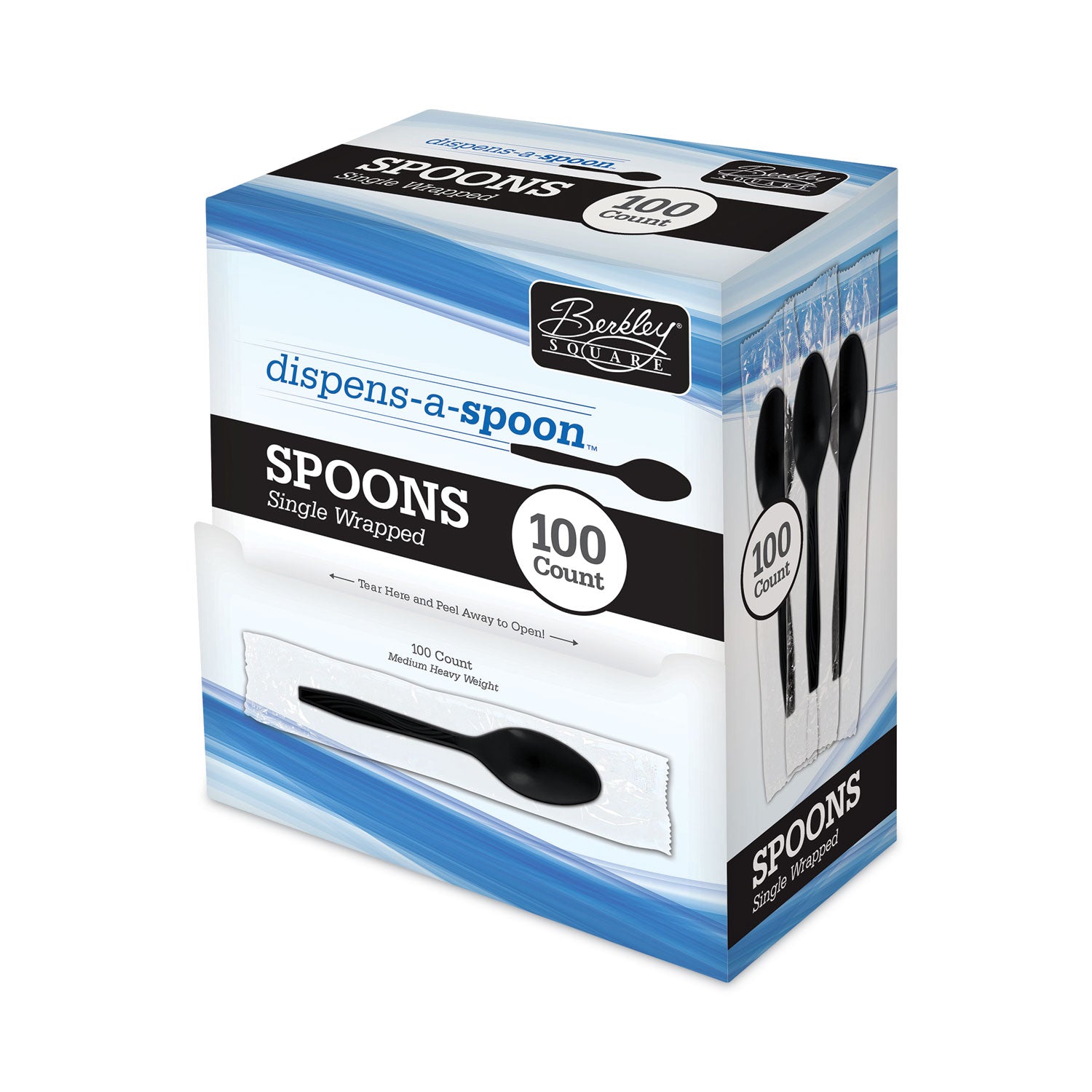 dispens-a-spoon-individually-wrapped-mediumweight-teaspoons-black-100-box_bsqbep90206 - 2