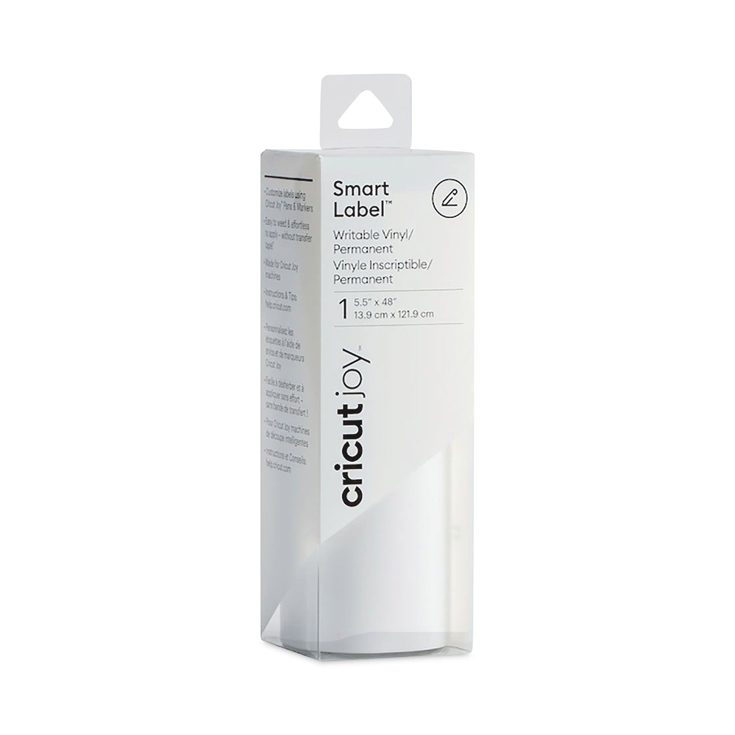 Joy Smart Label Writable Vinyl, 5.5 x 48, White - 1