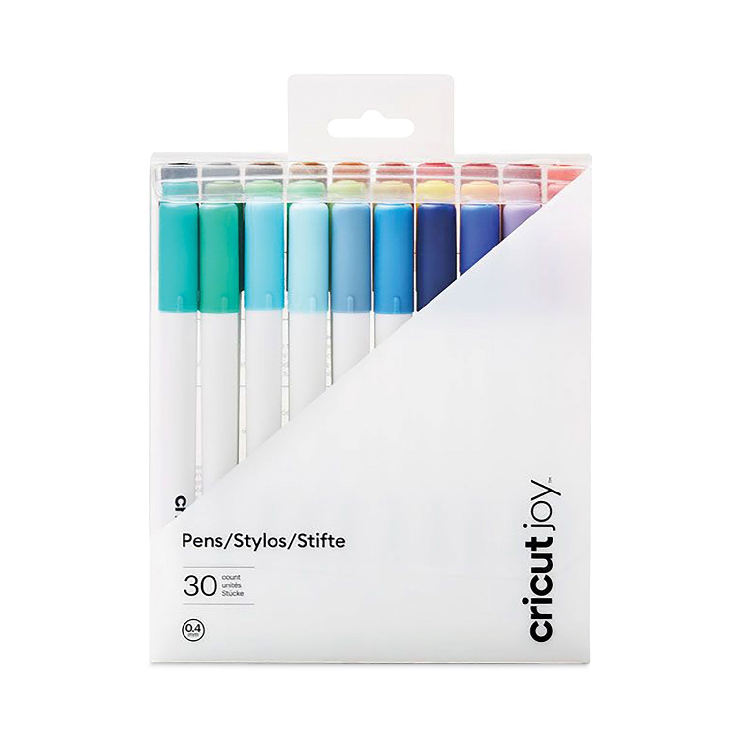 joy-porous-point-pens-stick-fine-04-mm-assorted-ink-colors-white-barrel-30-set_ccu2008801 - 1