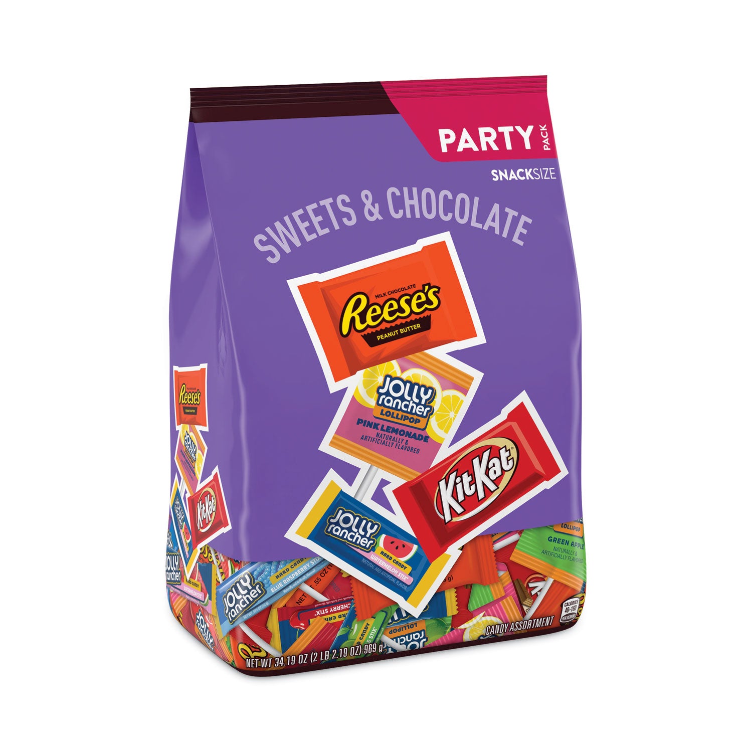 snack-size-sweets-and-chocolate-assortment-party-pack-3419-oz-bag_hrshec93942 - 1