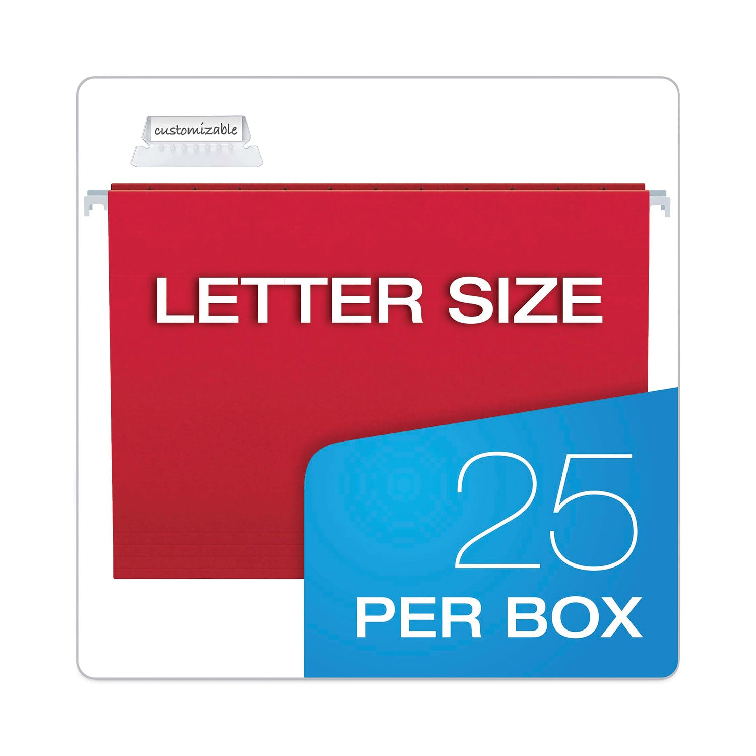 teachers-hanging-file-folder-combo-kit-letter-size-assorted-colors-25-1-5-cut-hanging-folders50-1-3-cut-file-folders_pfx99199 - 6