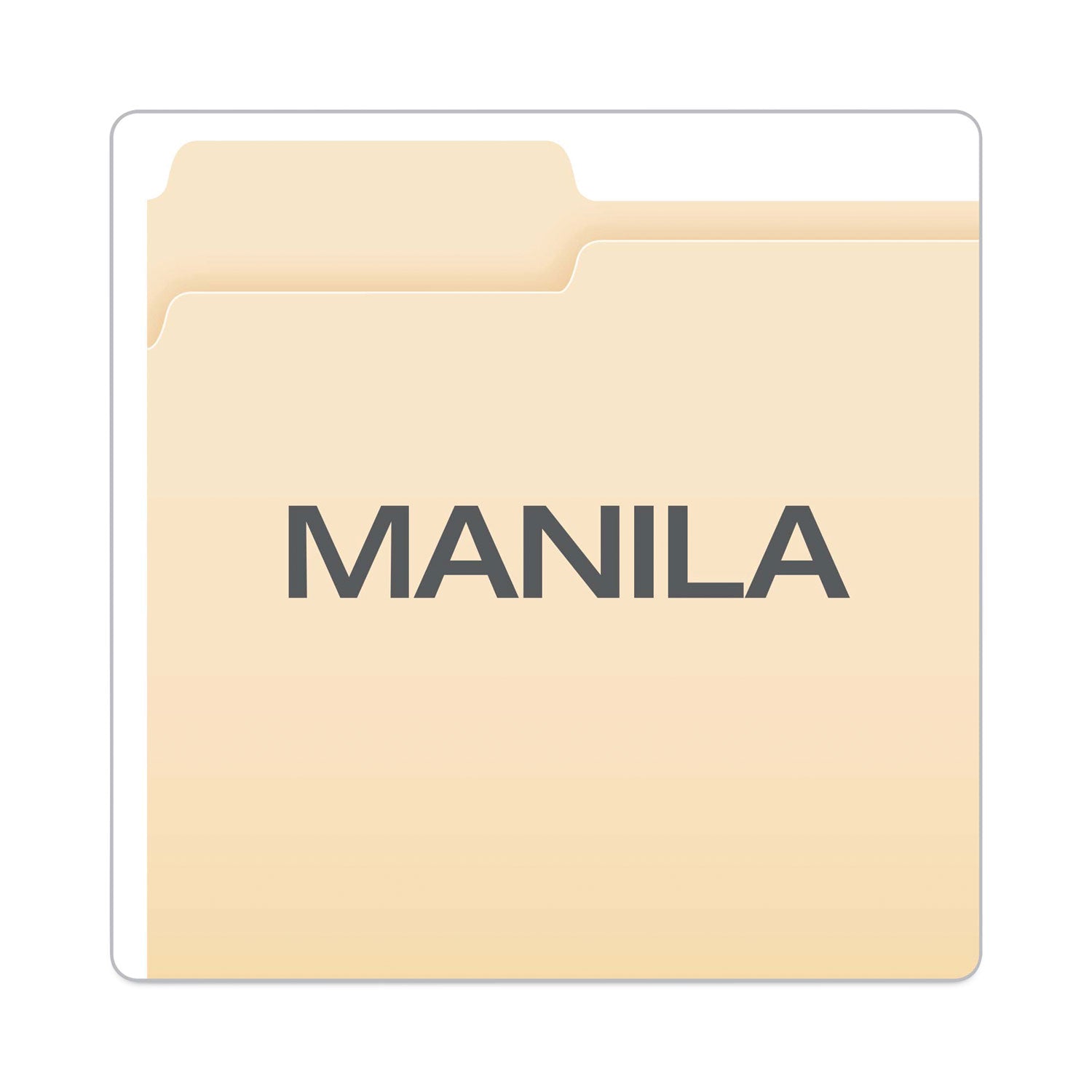 hanging-file-folder-combo-kit-letter-size-25-1-5-cut-standard-green-hanging-folders-50-1-3-cut-manila-file-folders_pfx99200ee - 3