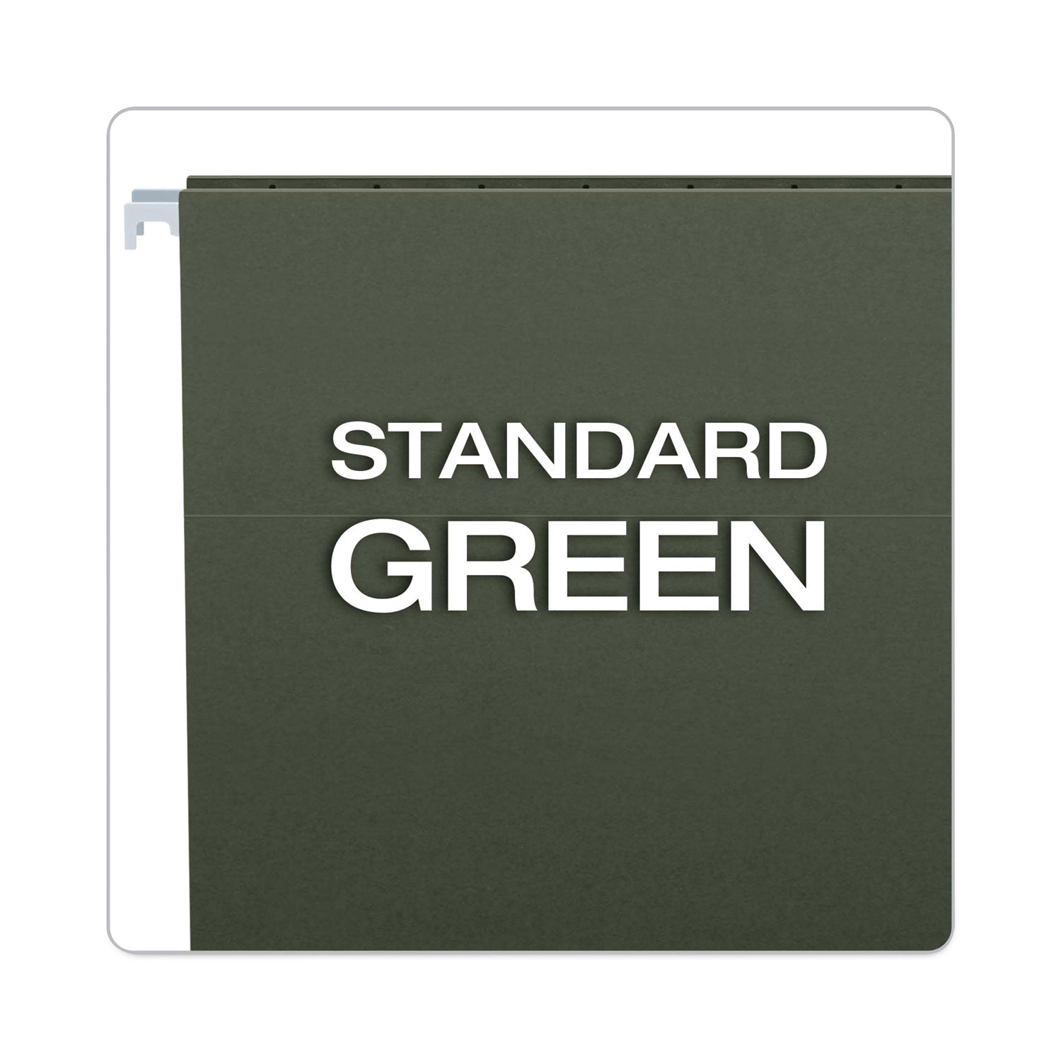 hanging-file-folder-combo-kit-letter-size-25-1-5-cut-standard-green-hanging-folders-50-1-3-cut-manila-file-folders_pfx99200ee - 4