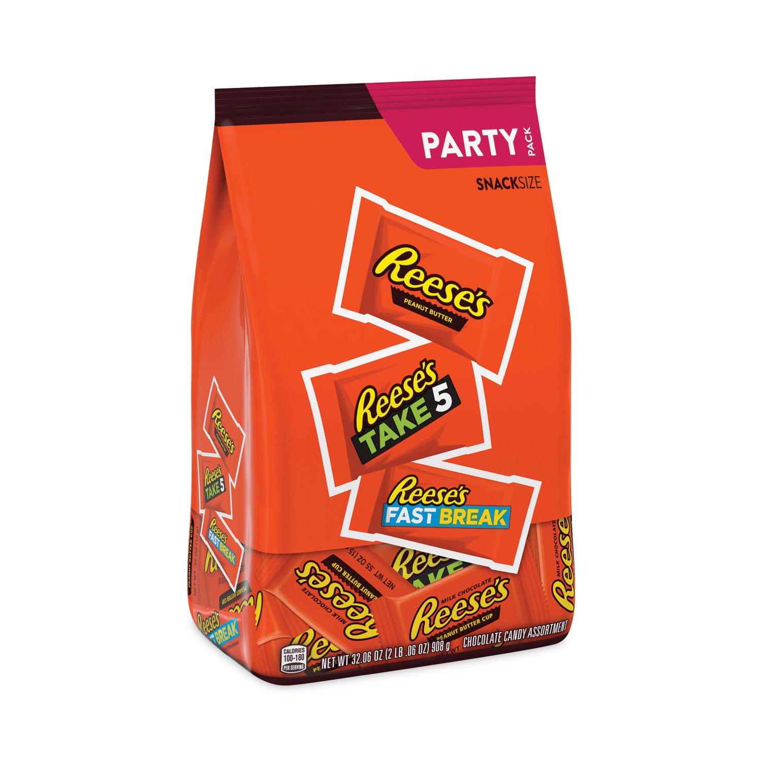 milk-chocolate-peanut-butter-assortment-snack-size-candy-individually-wrapped-3206-oz-bag_reehec93922 - 1