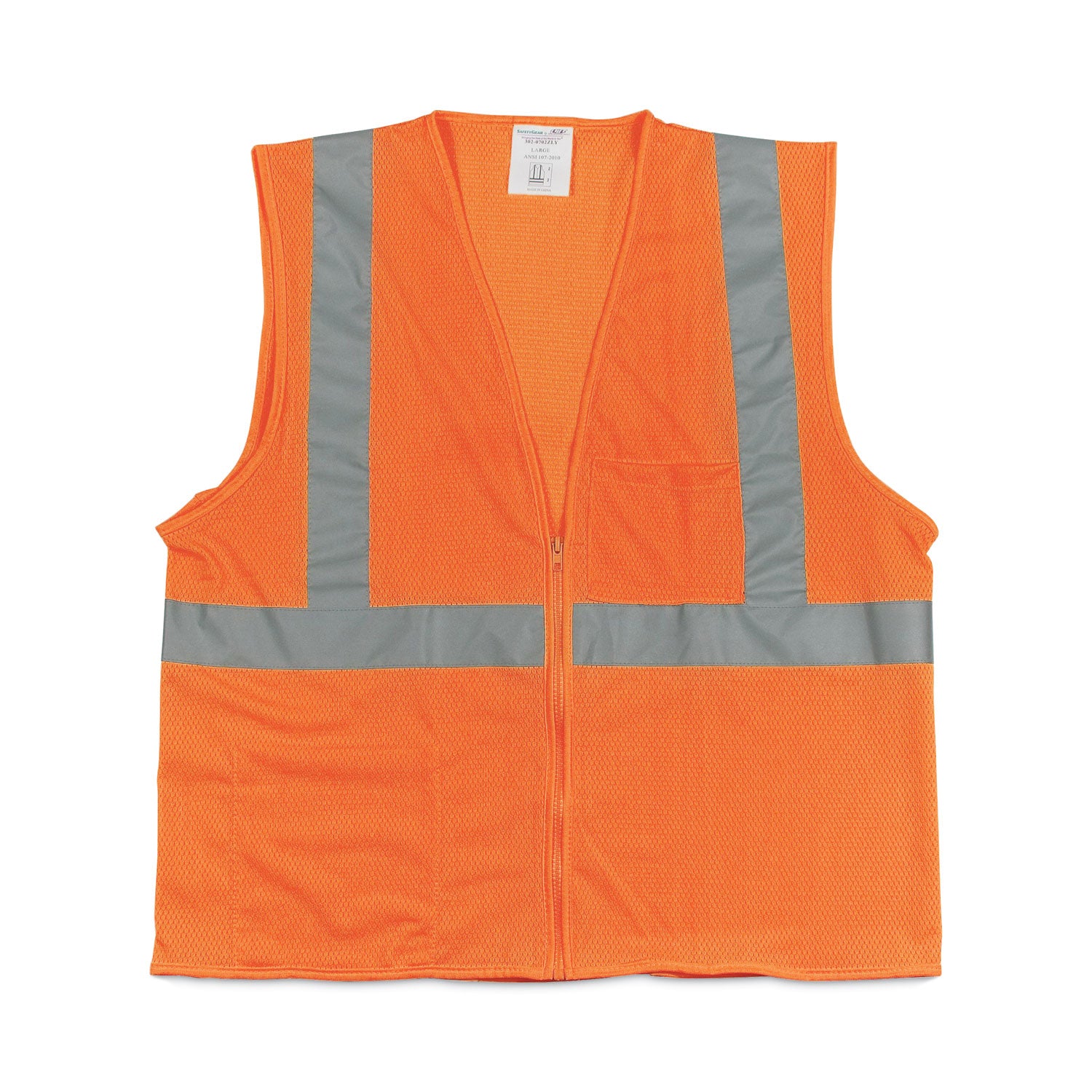 zipper-safety-vest-x-large-hi-viz-orange_pid302mvgzorxl - 1