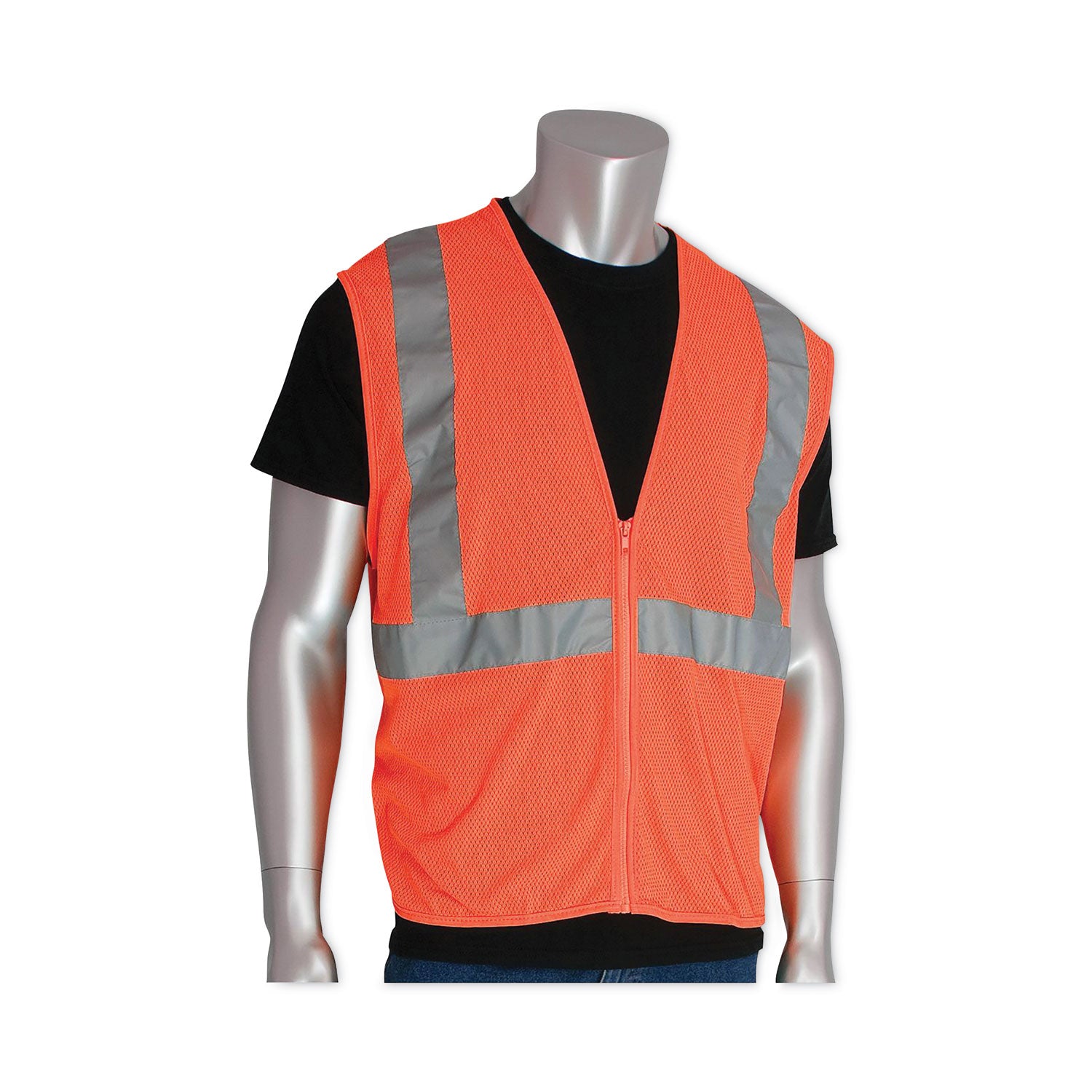 zipper-safety-vest-x-large-hi-viz-orange_pid302mvgzorxl - 2