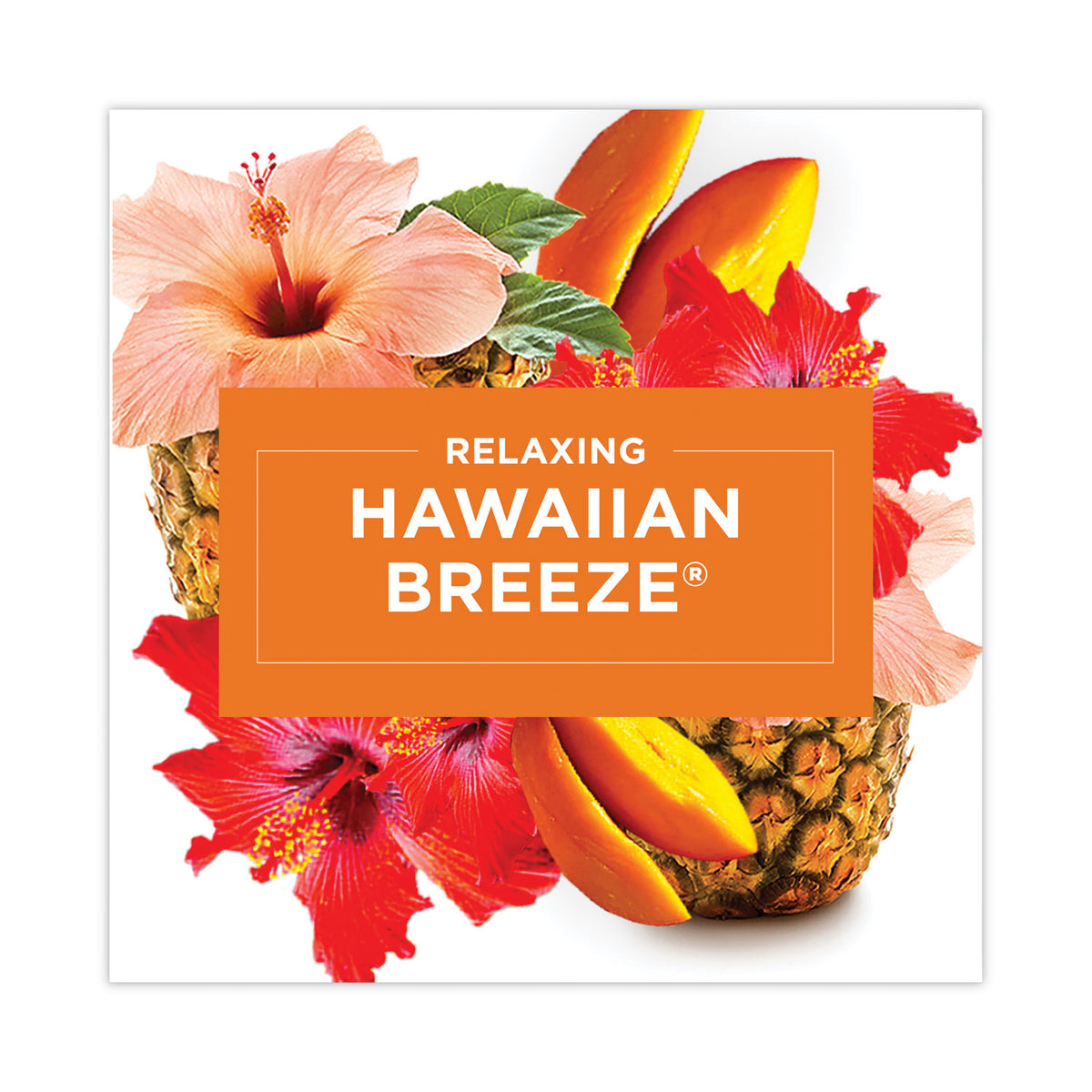 Plugin Scented Oil Refill, Hawaiian Breeze, 0.67 oz, 5/Pack