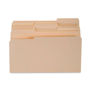 30%-recycled-top-tab-file-folders-1-3-cut-tabs-assorted-legal-size-manila-24-pack_tud235408 - 1