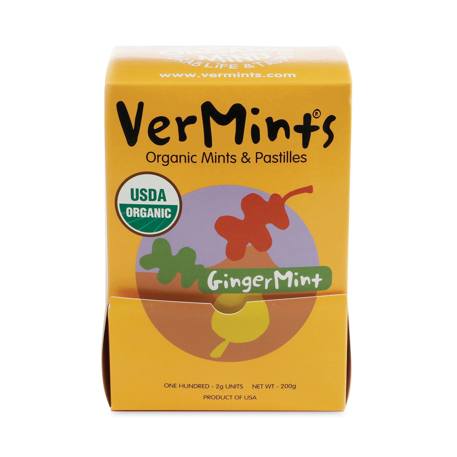 vermints-organic-mints-pastilles-gingermint-2-mints-07-oz-individually-wrapped-100-box_vemvnt00994 - 3