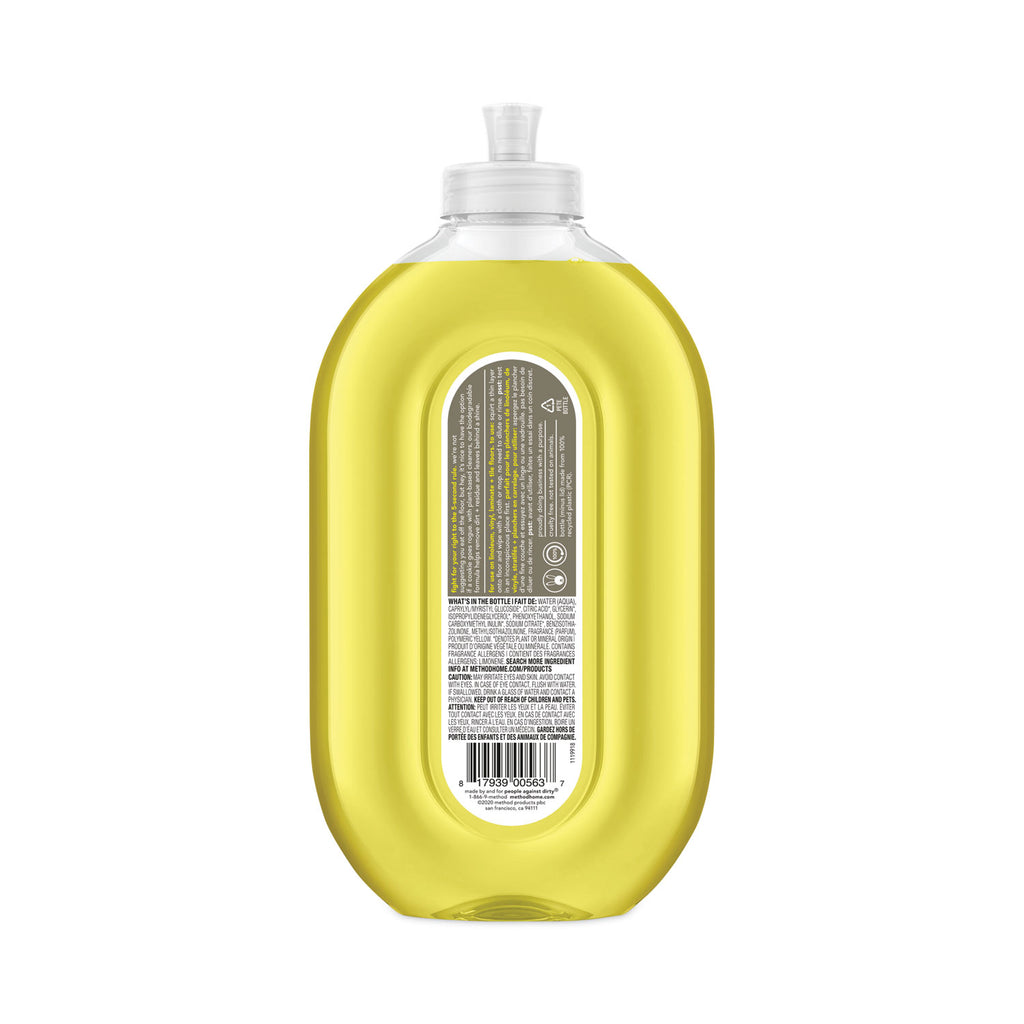 Squirt + Mop Hard Floor Cleaner, 25 oz Spray Bottle, Lemon Ginger, 6/Carton