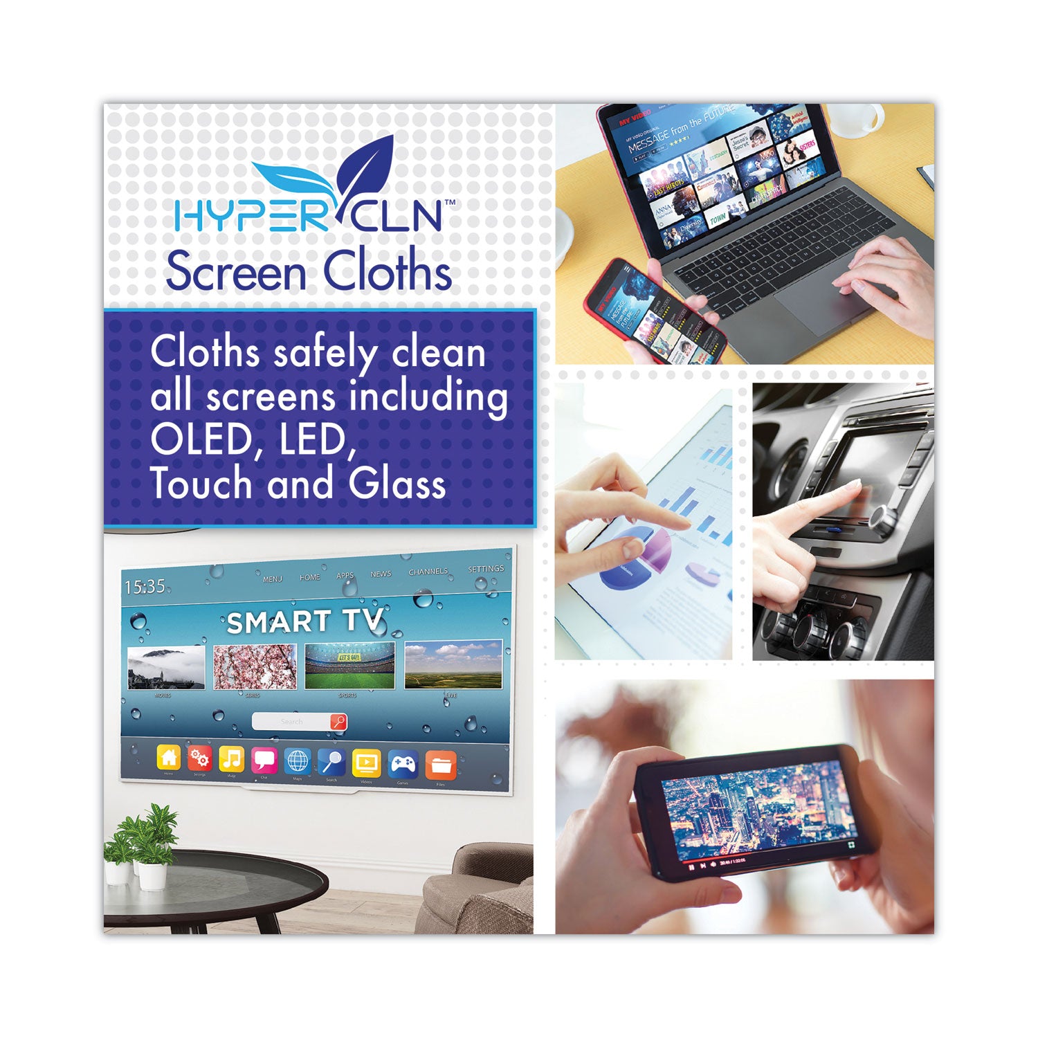 hypercln-screen-cloths-8-x-8-unscented-blue-3-pack_falhcncl - 6