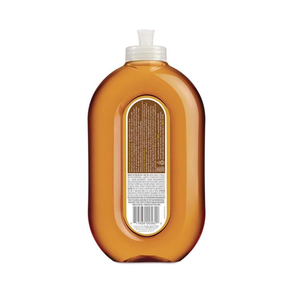 Squirt + Mop Wood Floor Cleaner, Almond Scent, 25 oz Squirt Bottle, 6/Carton