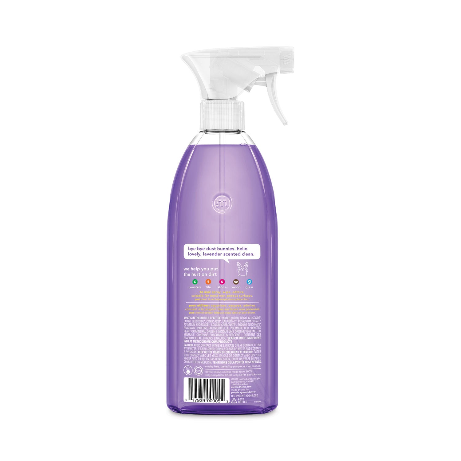 all-surface-cleaner-french-lavender-28-oz-spray-bottle-8-carton_mth00005ct - 2