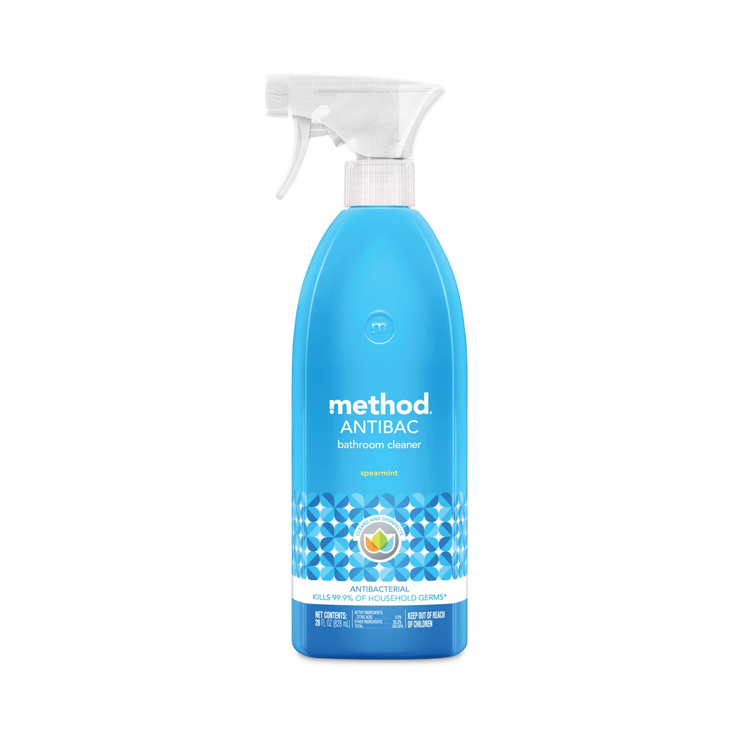 antibacterial-spray-bathroom-spearmint-28-oz-spray-bottle-8-carton_mth01152ct - 1