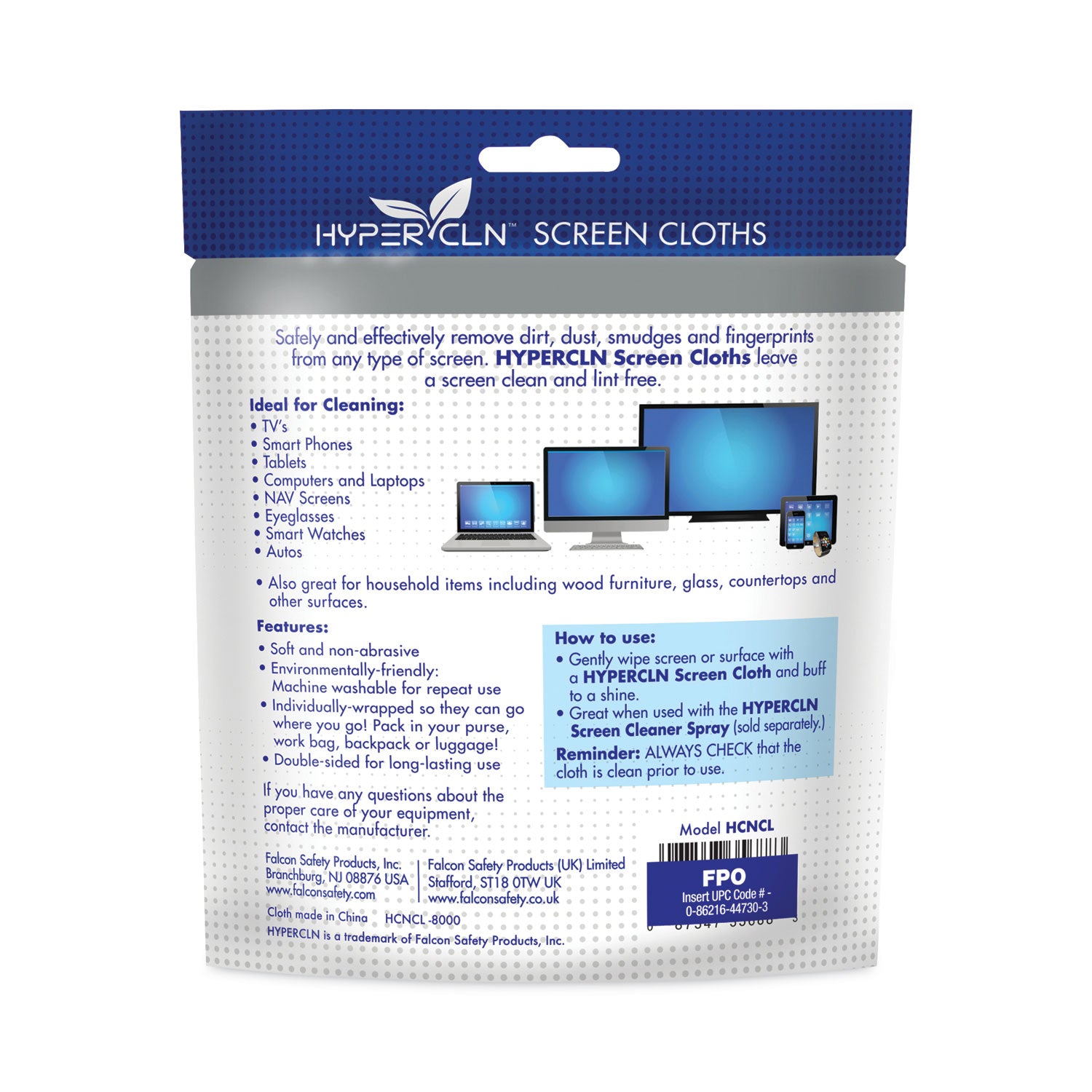 hypercln-screen-cloths-8-x-8-unscented-blue-3-pack_falhcncl - 4
