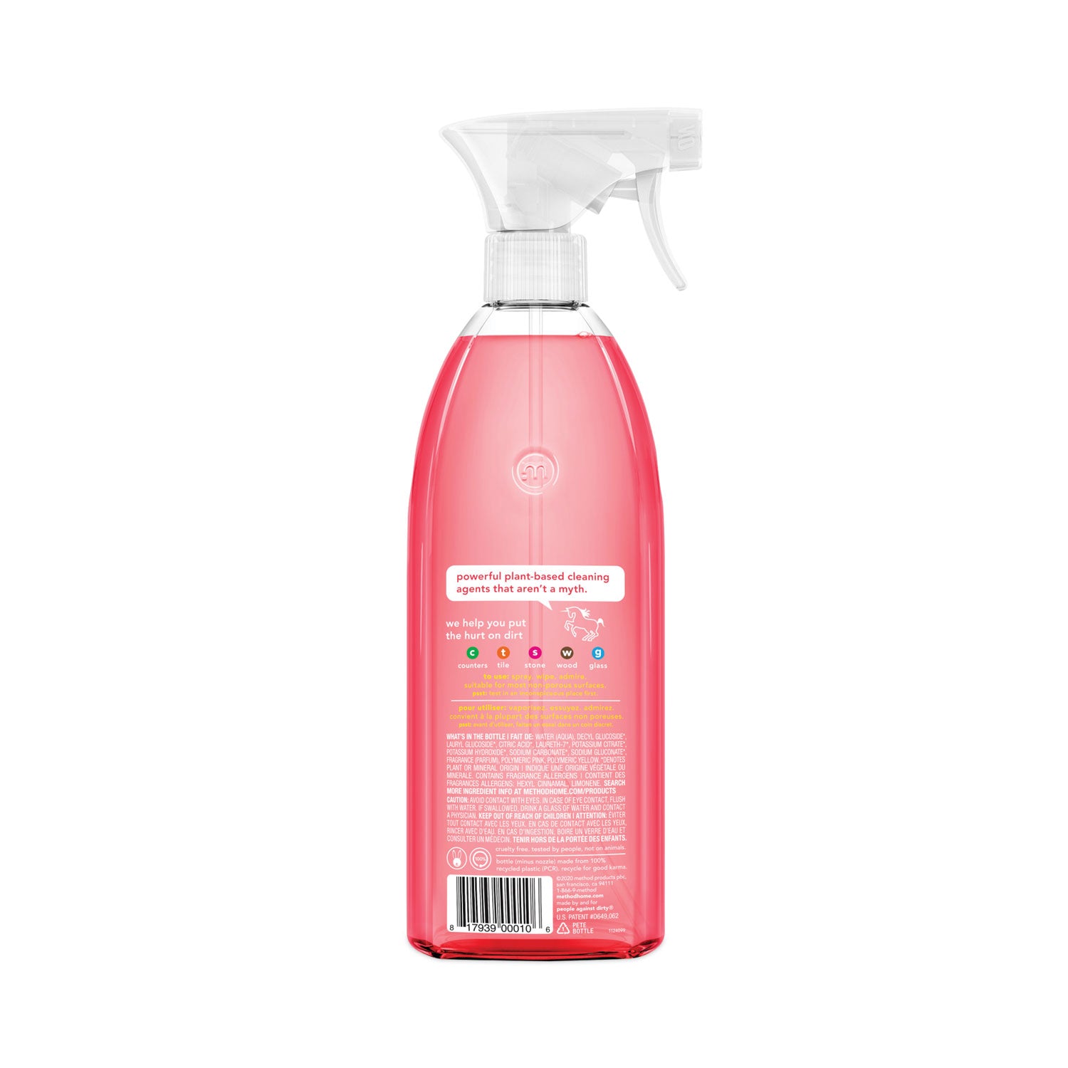 All-Purpose Cleaner, Pink Grapefruit, 28 oz Spray Bottle - 
