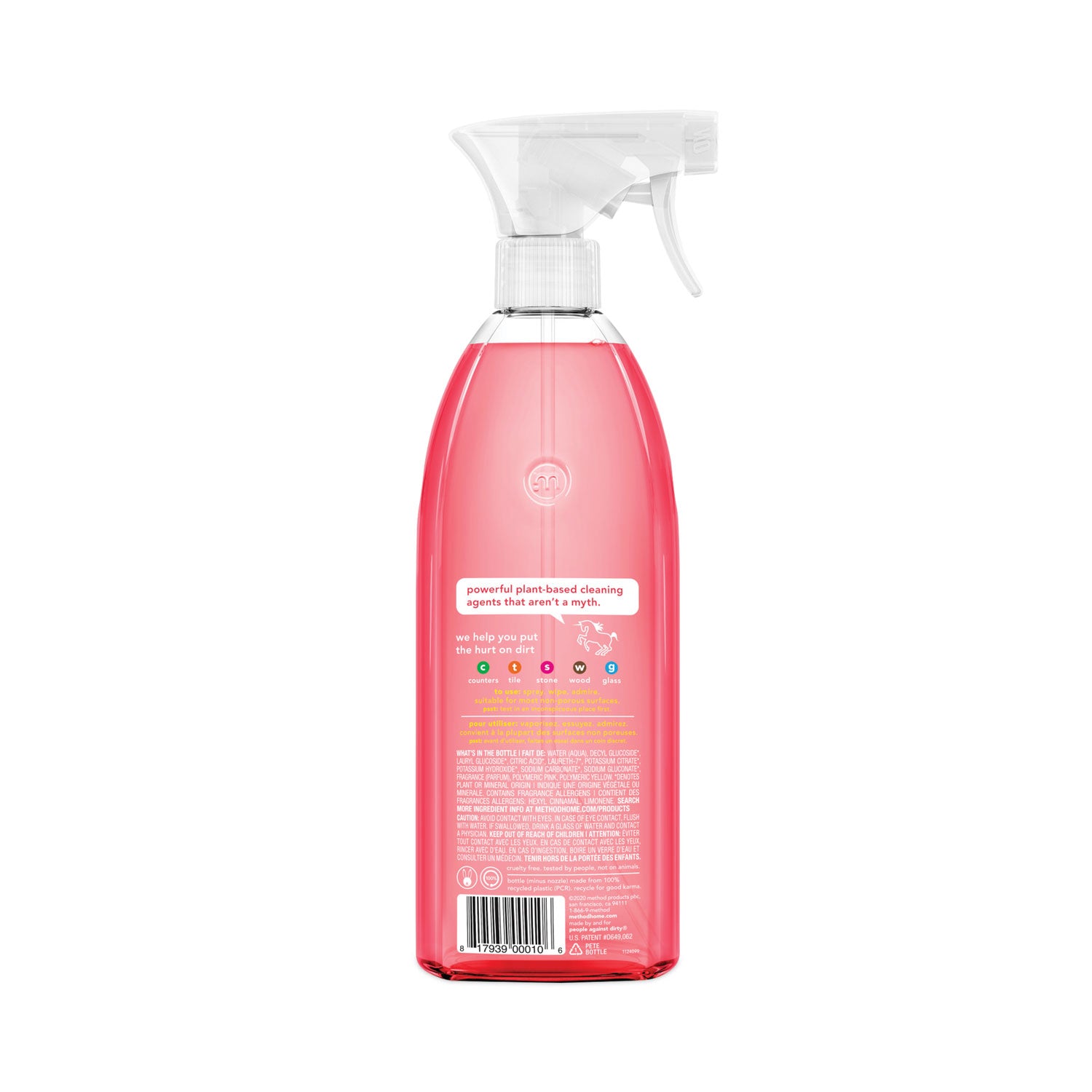 All-Purpose Cleaner, Pink Grapefruit, 28 oz Spray Bottle