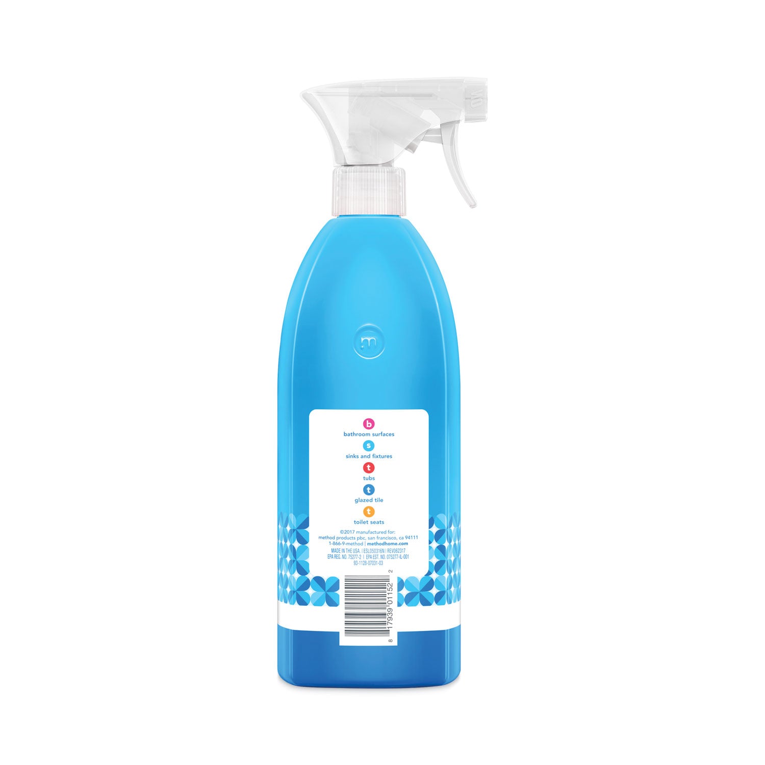 antibacterial-spray-bathroom-spearmint-28-oz-spray-bottle-8-carton_mth01152ct - 2
