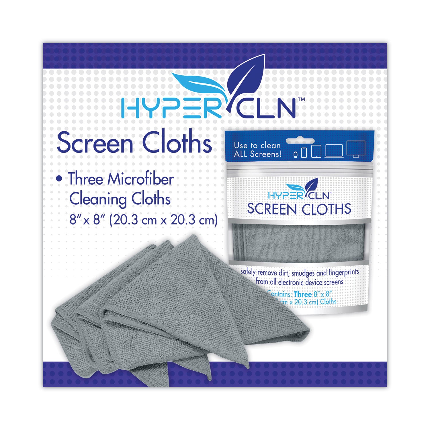 hypercln-screen-cloths-8-x-8-unscented-blue-3-pack_falhcncl - 5