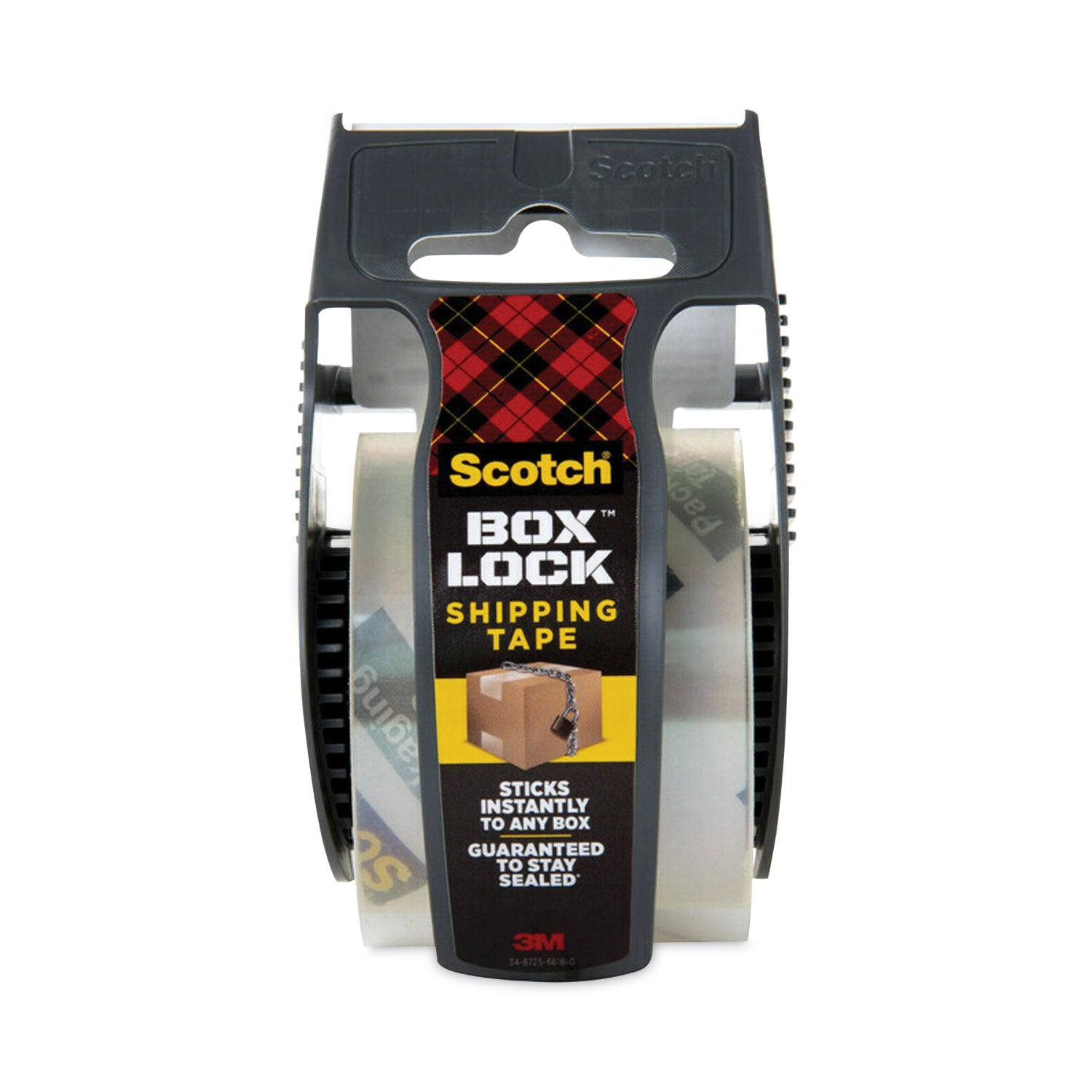 box-lock-shipping-packaging-tape-with-dispenser-15-core-188-x-222-yds-clear_mmm195 - 1