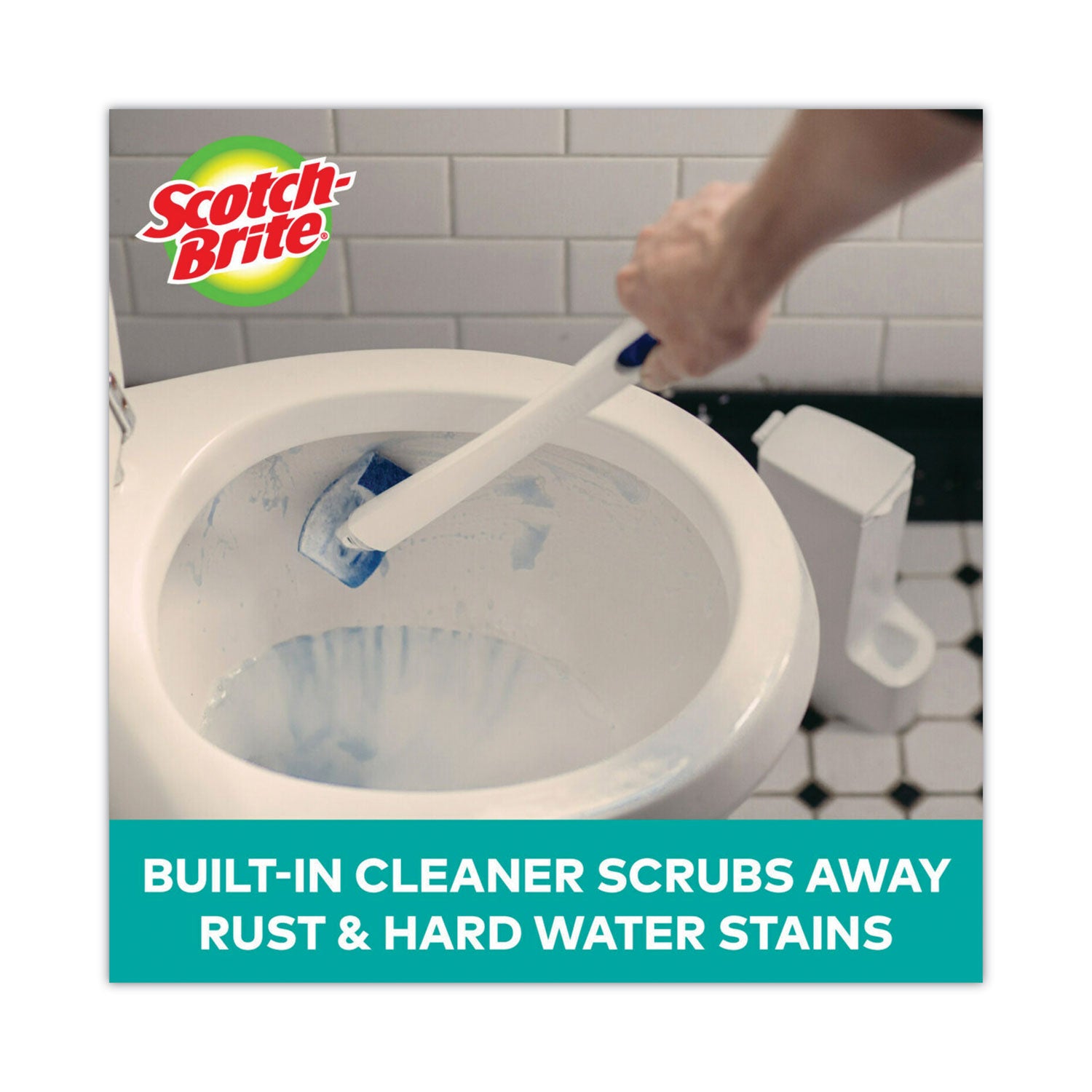 toilet-scrubber-starter-kit-1-handle-and-5-scrubbers-white-blue_mmm558sk4np - 5