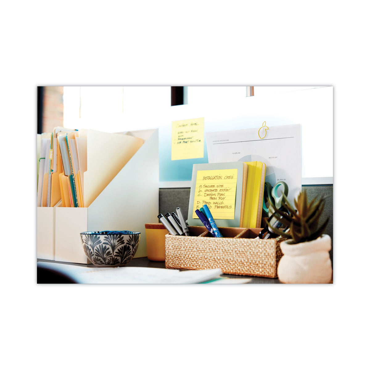 Original Pads in Canary Yellow, Note Ruled, 4" x 4", 300 Sheets/Pad