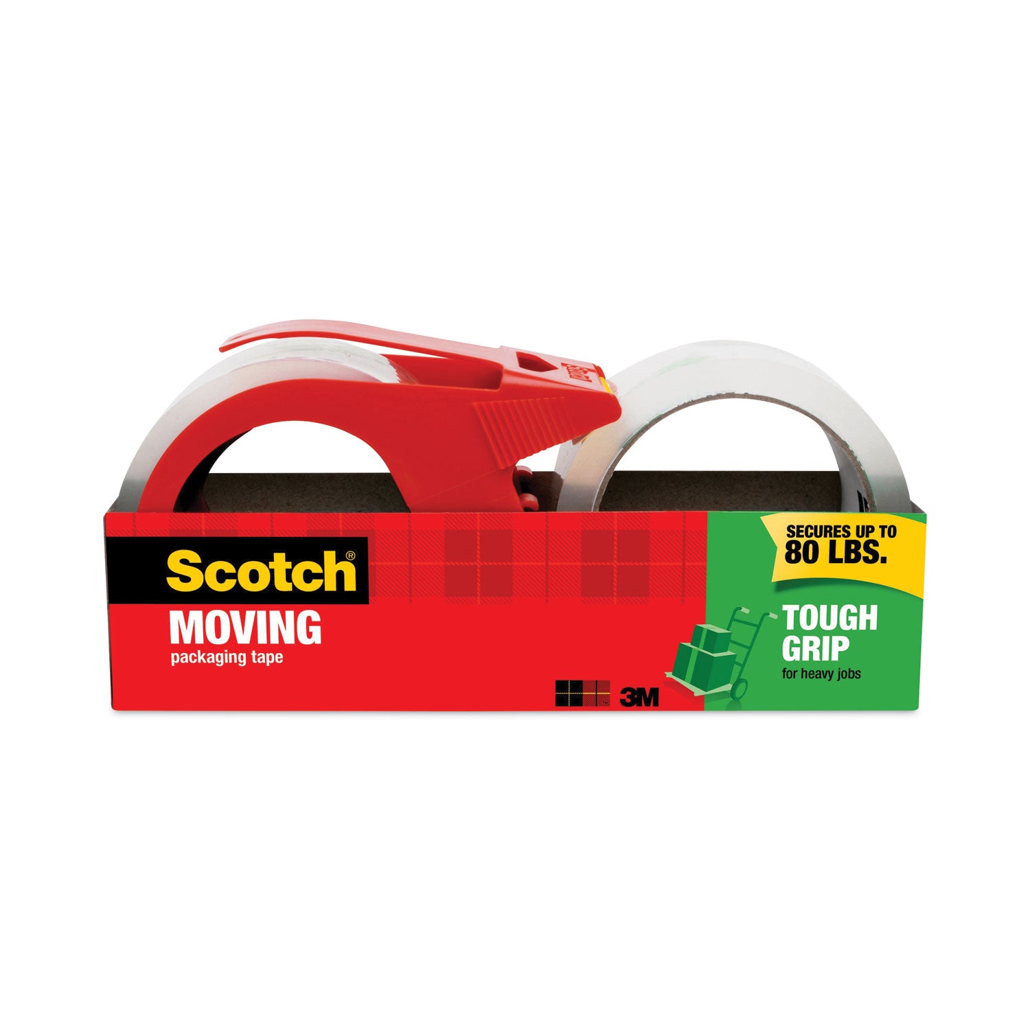 tough-grip-moving-packaging-tape-with-dispenser-3-core-188-x-382-yds-clear-2-pack_mmm3500s21rd - 1