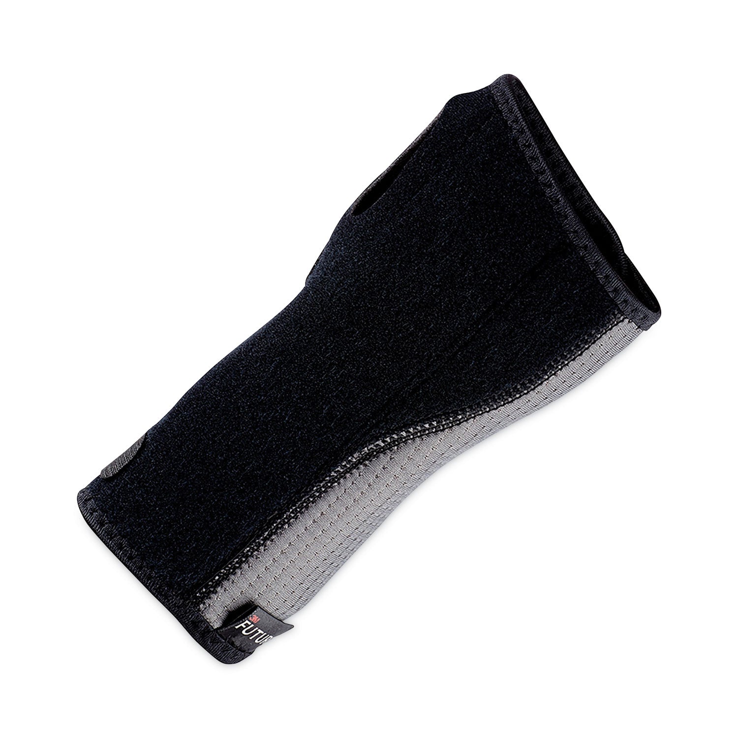 Adjustable Reversible Splint Wrist Brace, Fits Wrists 5.5" to 8.5", Black - 