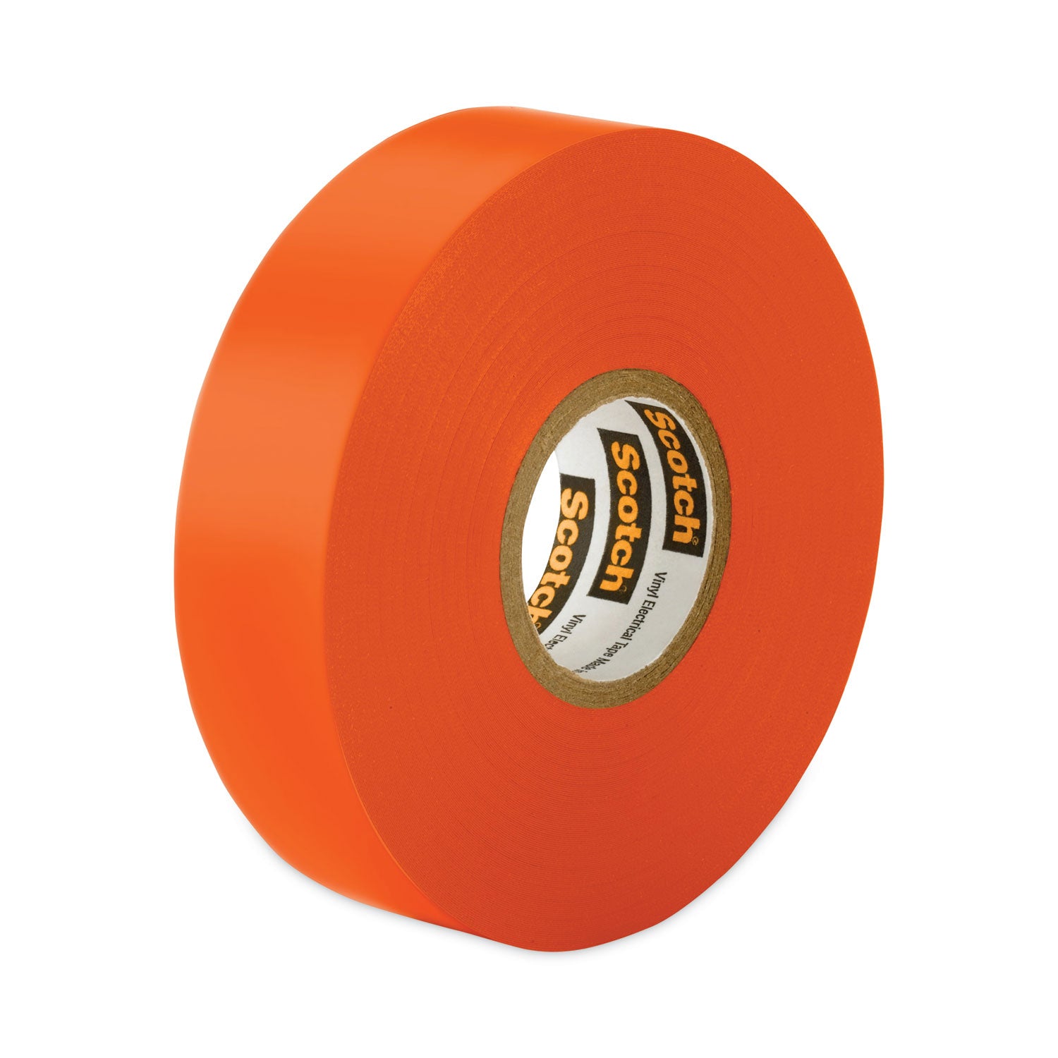 Scotch 35 Vinyl Electrical Color Coding Tape, 3" Core, 0.75" x 66 ft, Orange - 