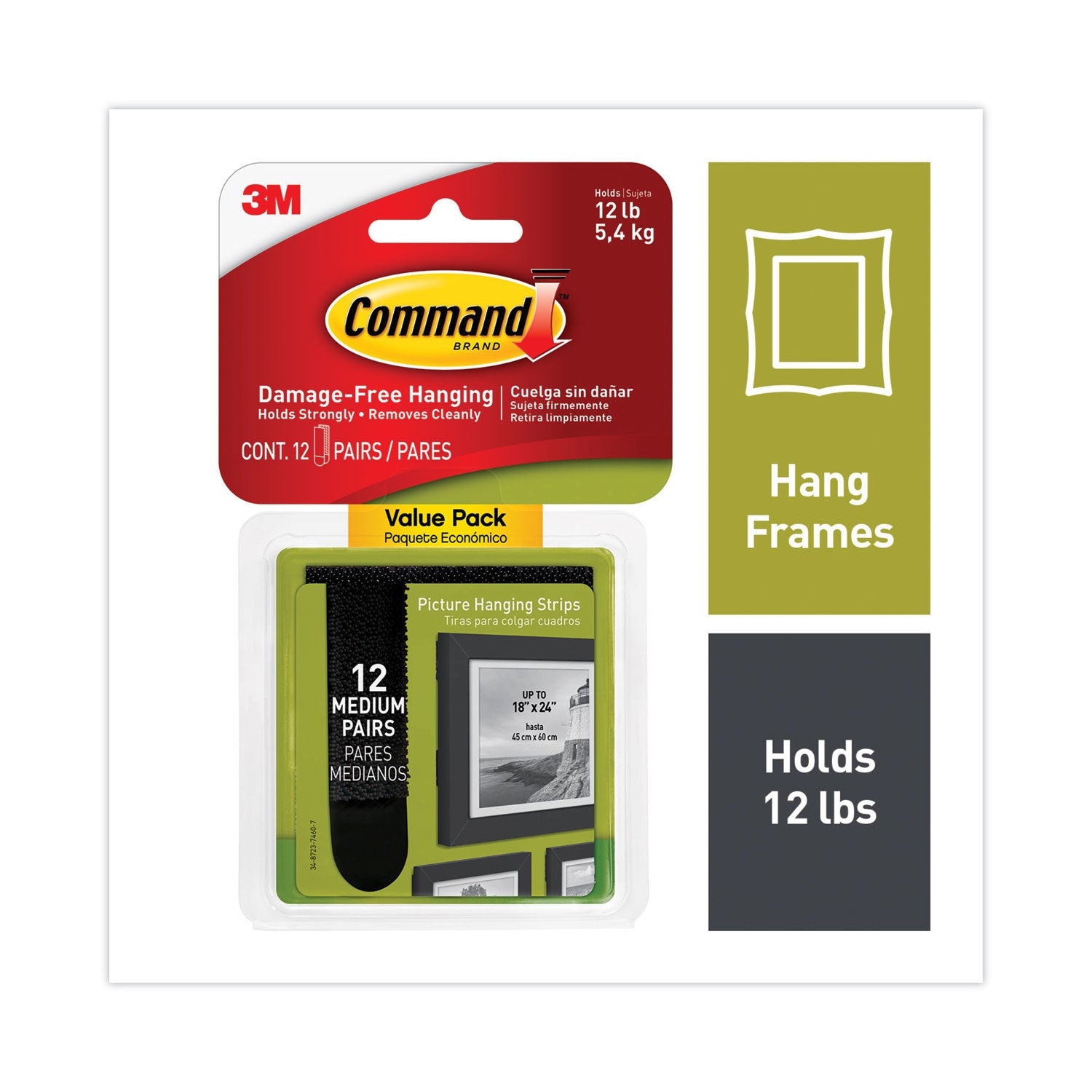 picture-hanging-strips-value-pack-medium-removable-holds-up-to-12-lbs-075-x-275-black-12-pairs-pack_mmm17204blk12es - 2