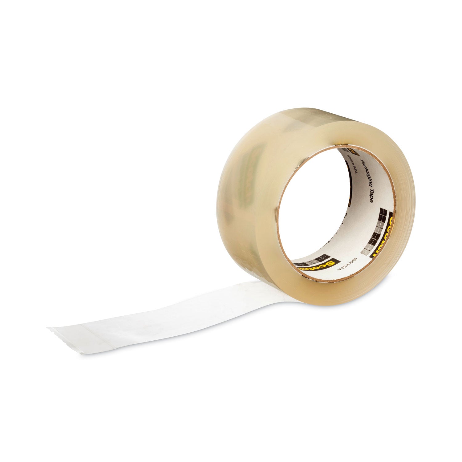 3750 Commercial Grade Packaging Tape, 3" Core, 1.88" x 54.6 yds, Clear, 6/Pack - 