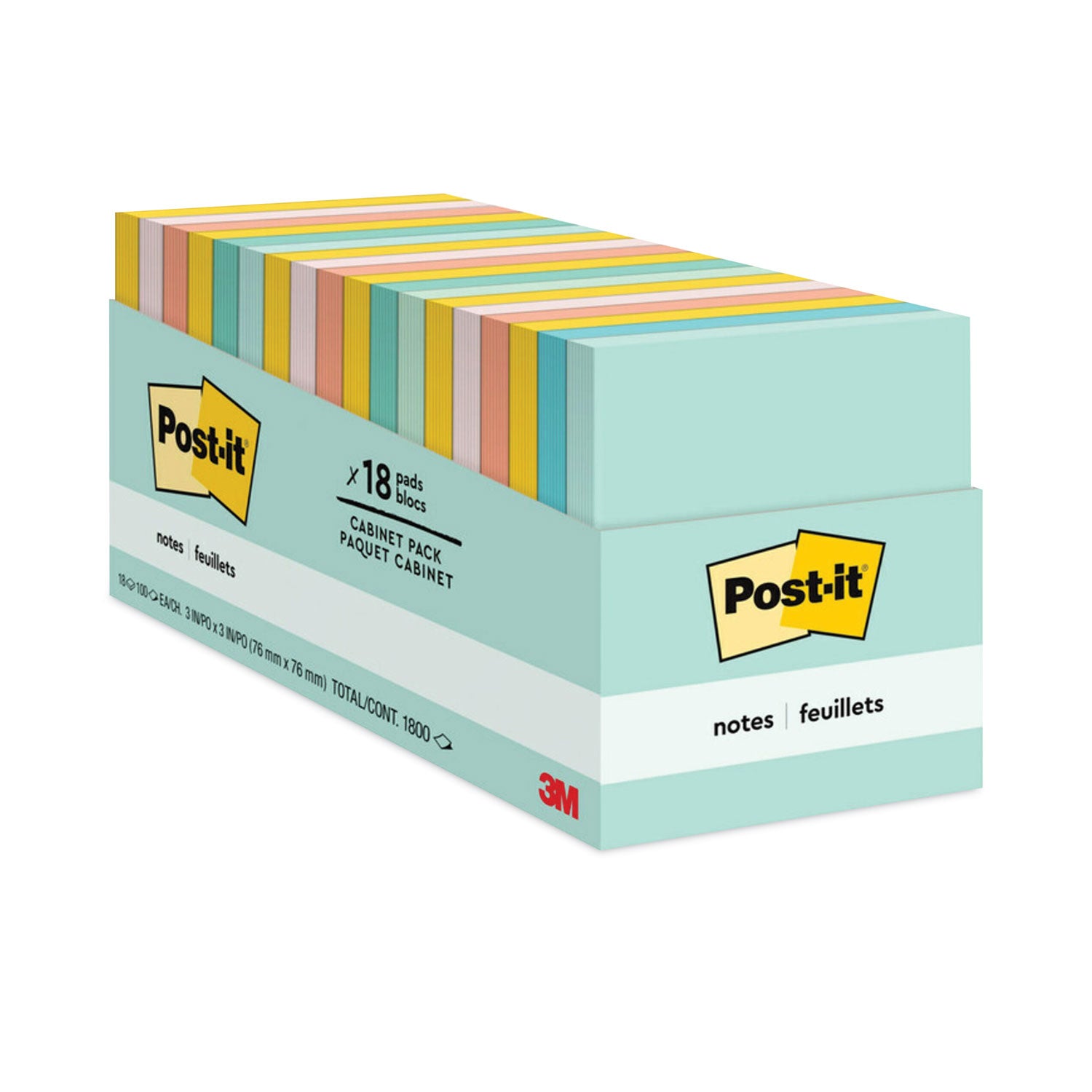 original-pads-in-beachside-cafe-collection-colors-cabinet-pack-3-x-3-100-sheets-pad-18-pads-pack_mmm65418apcppk - 1