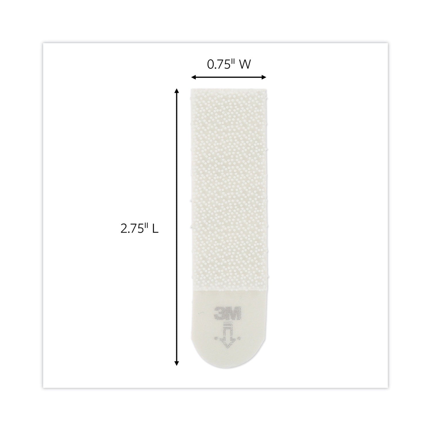 Picture Hanging Strips, Value Pack, Medium, Removable, Holds Up to 12 lbs, 0.75 x 2.75, White, 12 Pairs/Pack