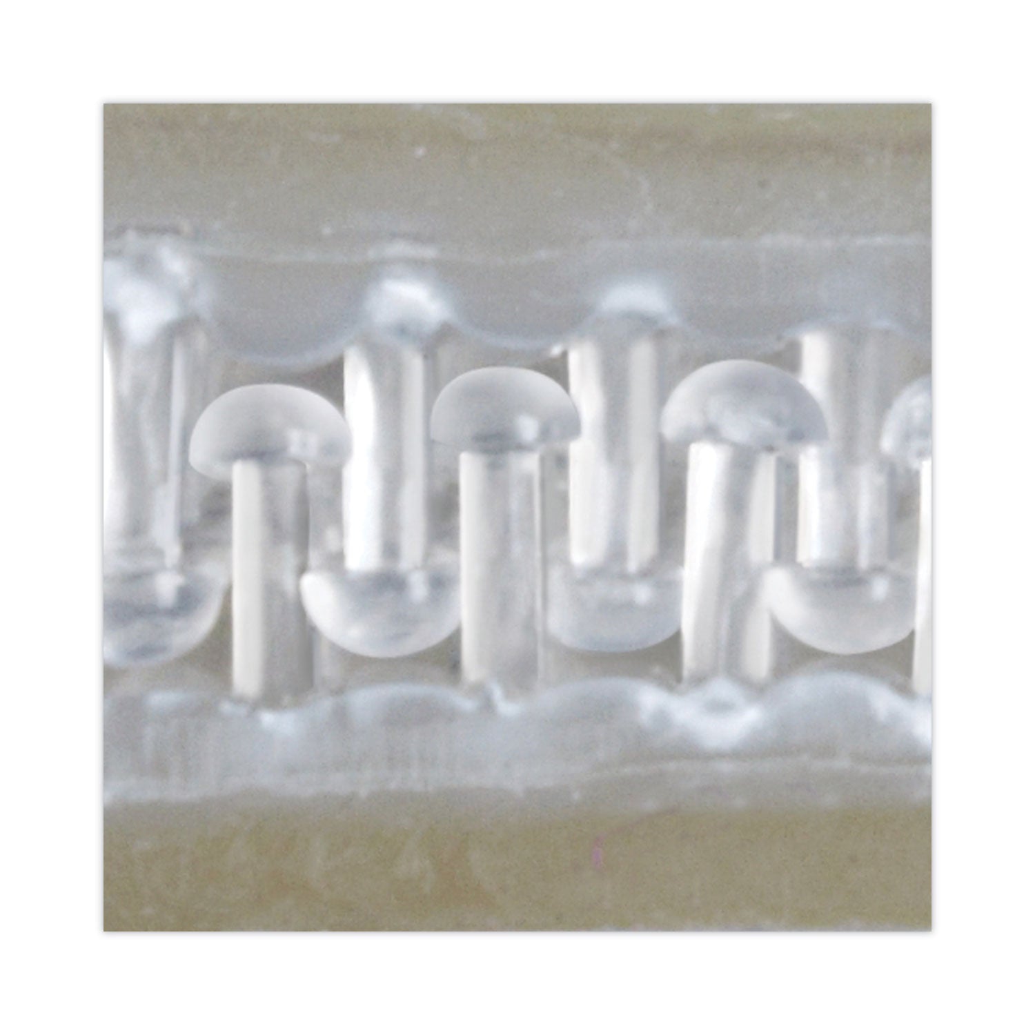 Extreme Fasteners, 1" x 4 ft, Clear, 2/Pack