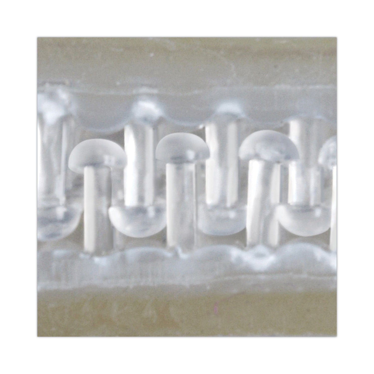 Extreme Fasteners, 1" x 1", White, 6/Pack - 