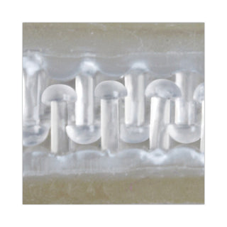 Extreme Fasteners, 1" x 1", White, 6/Pack - 